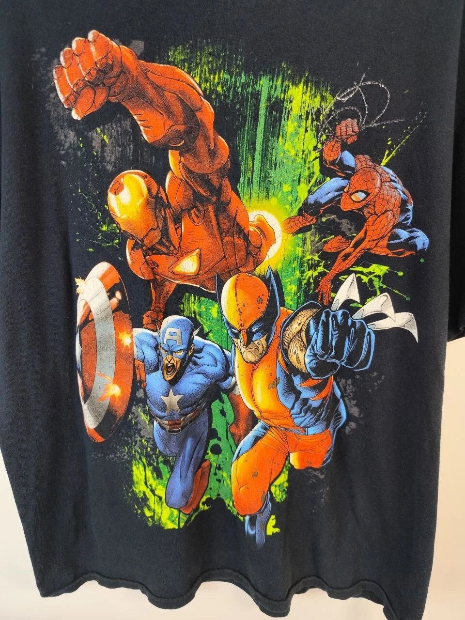 Other Vintage Marvel T-Shirt comics Size L Size US L / EU 52-54 / 3 - 2 Thumbnail