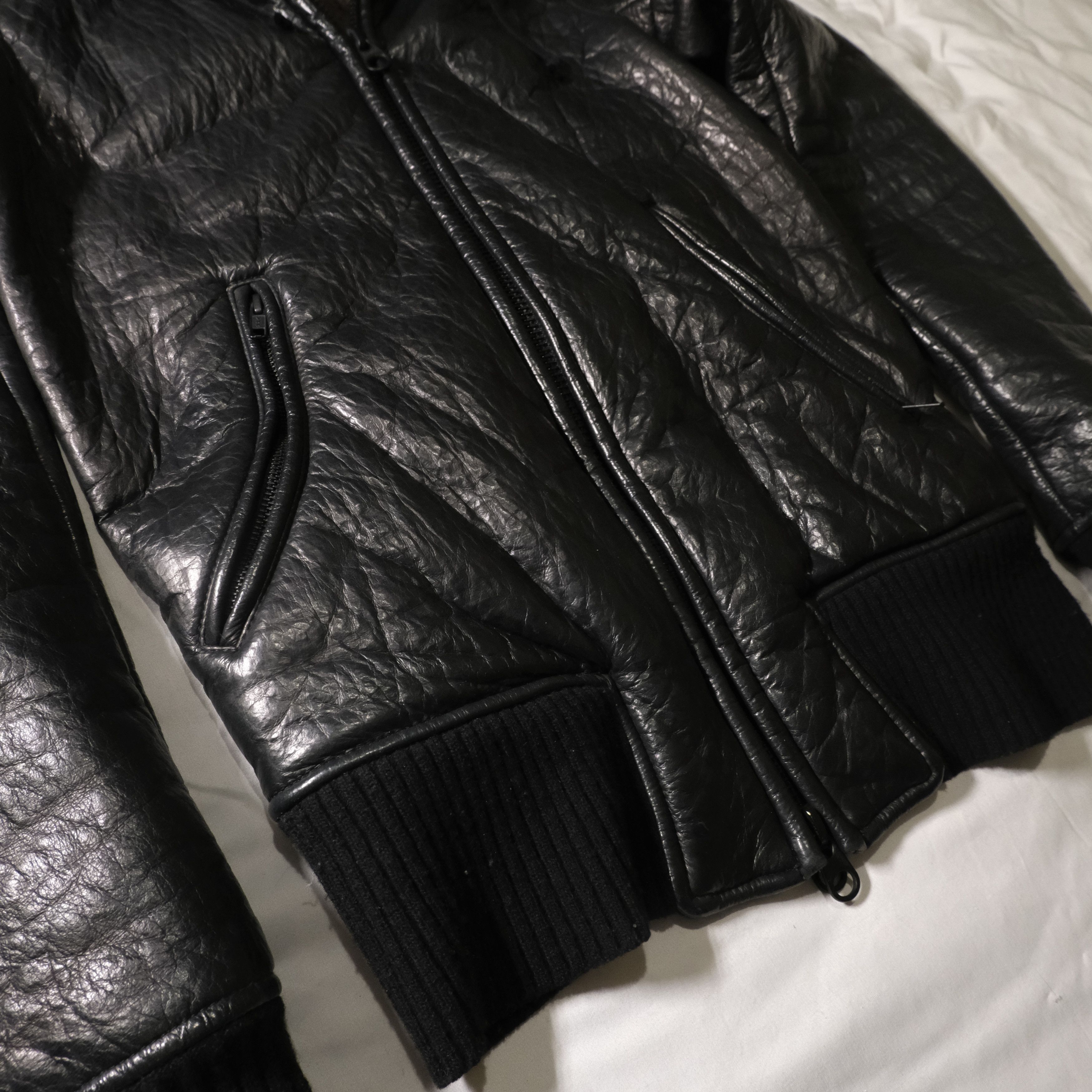 Le Grande Bleu (L.G.B.) L.G.B Leather Fur Jacket Size US S / EU 44-46 / 1 - 5 Thumbnail