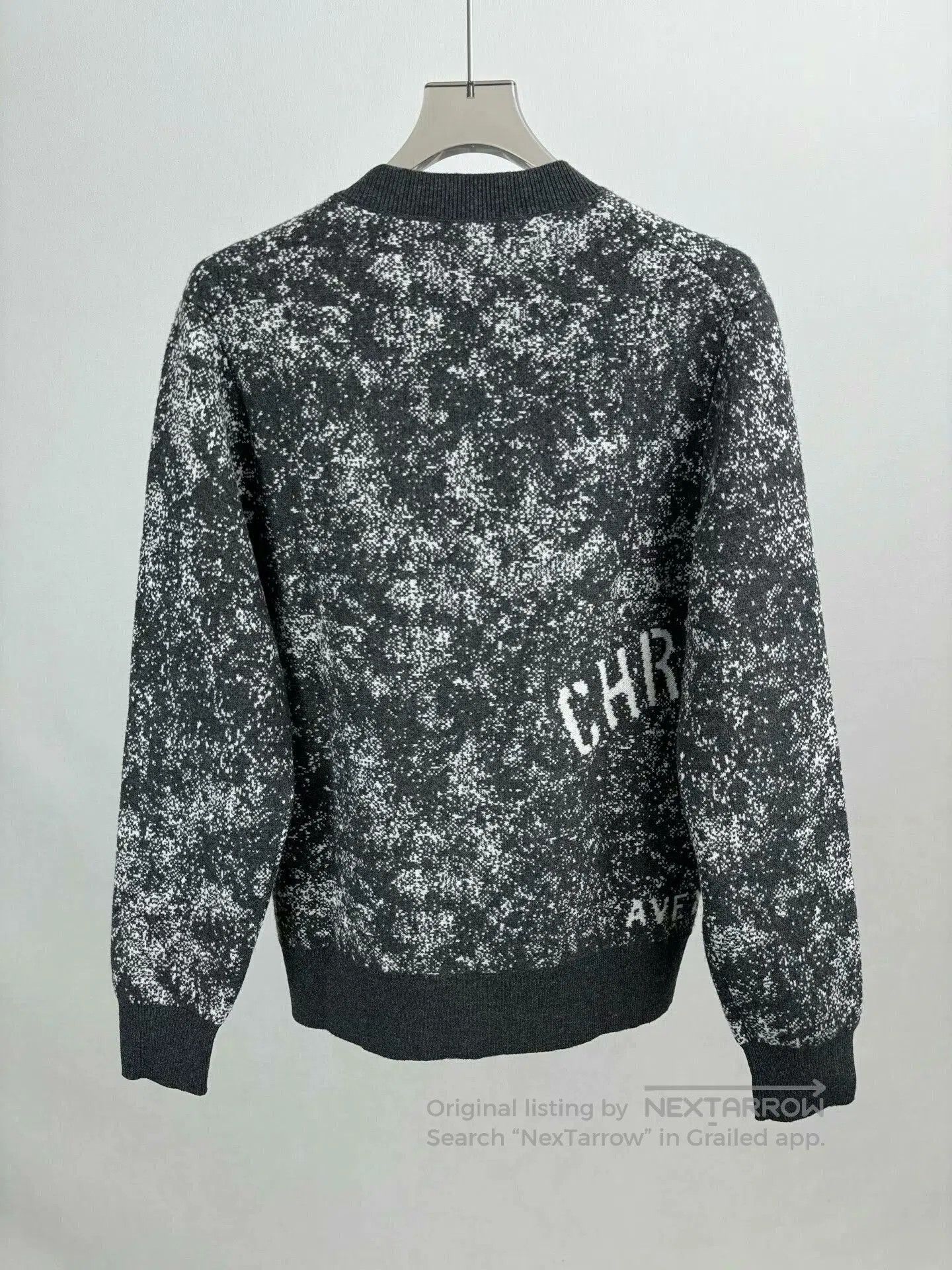 Dior dior wool sweater with snowflake design. Size S / US 4 / IT 40 - 2 Thumbnail