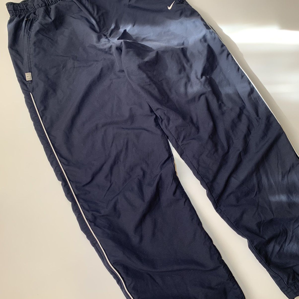 Other Rare Vintage Nylon Pants Nike Small Swoosh Drill Y2K Size US 34 / EU 50 - 3 Thumbnail
