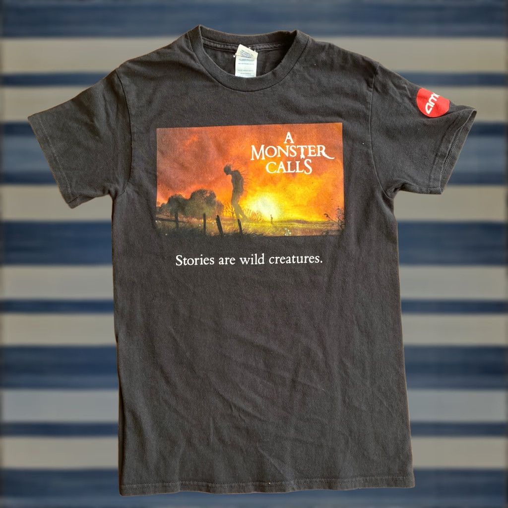 Delta A Monster Calls Dark Promo AMC Movie Black Shirt Small Size US S / EU 44-46 / 1 - 1 Thumbnail