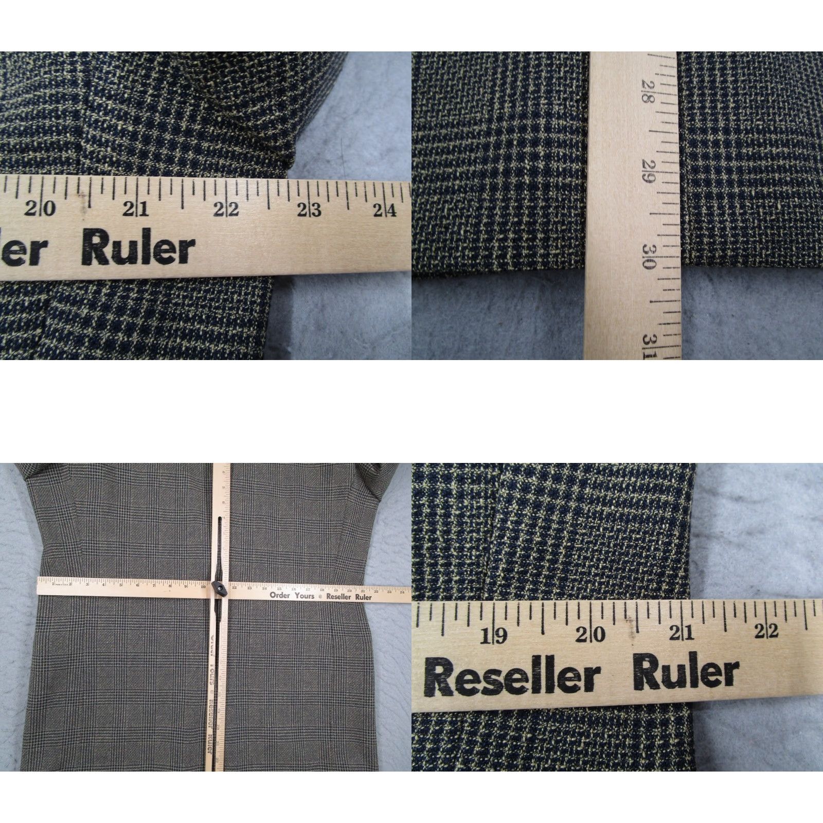 Hugo Boss VINTAGE Hugo Boss Blazer Jacket Men 40 Short Beige Galilei Wool Silk Single-Breasted 2-Button Made in USA Size US 40 / EU 56 - 8 Thumbnail