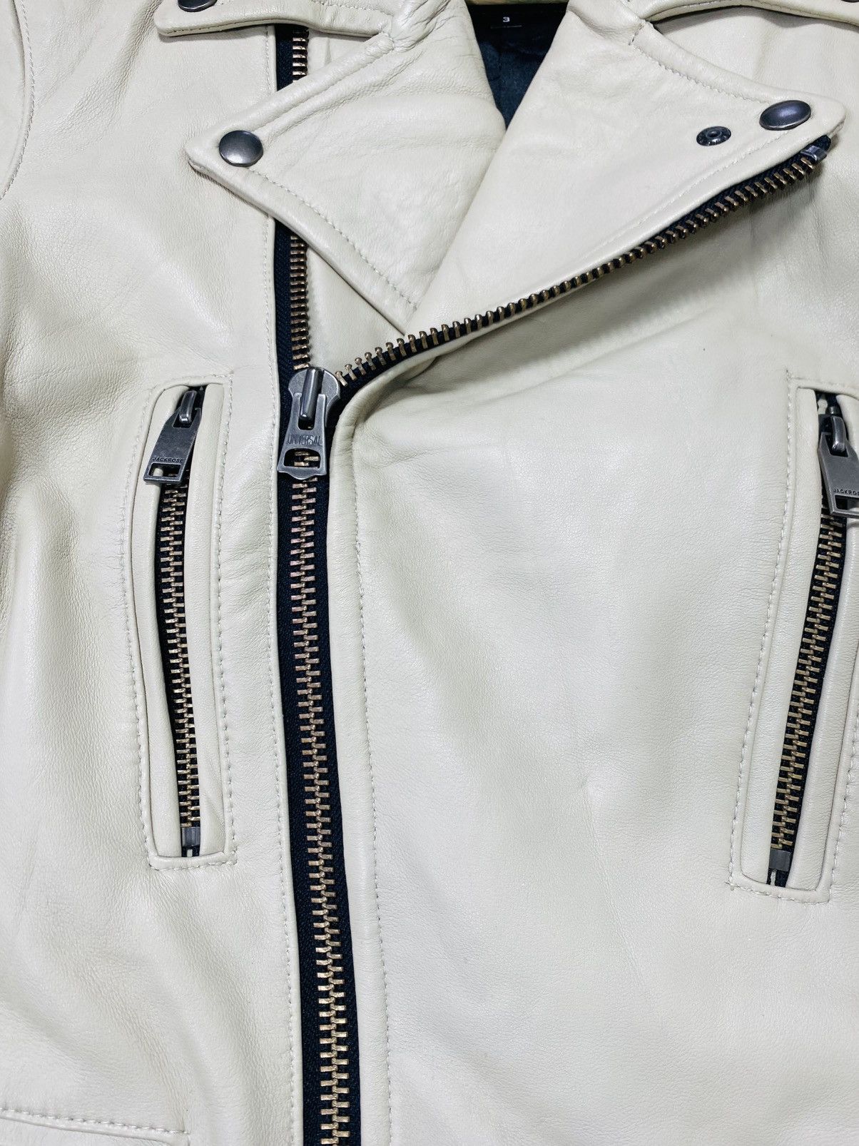 JACKROSE Rare Jack Rose Double Collar Leather Jacket Size US M / EU 48-50 / 2 - 7 Thumbnail
