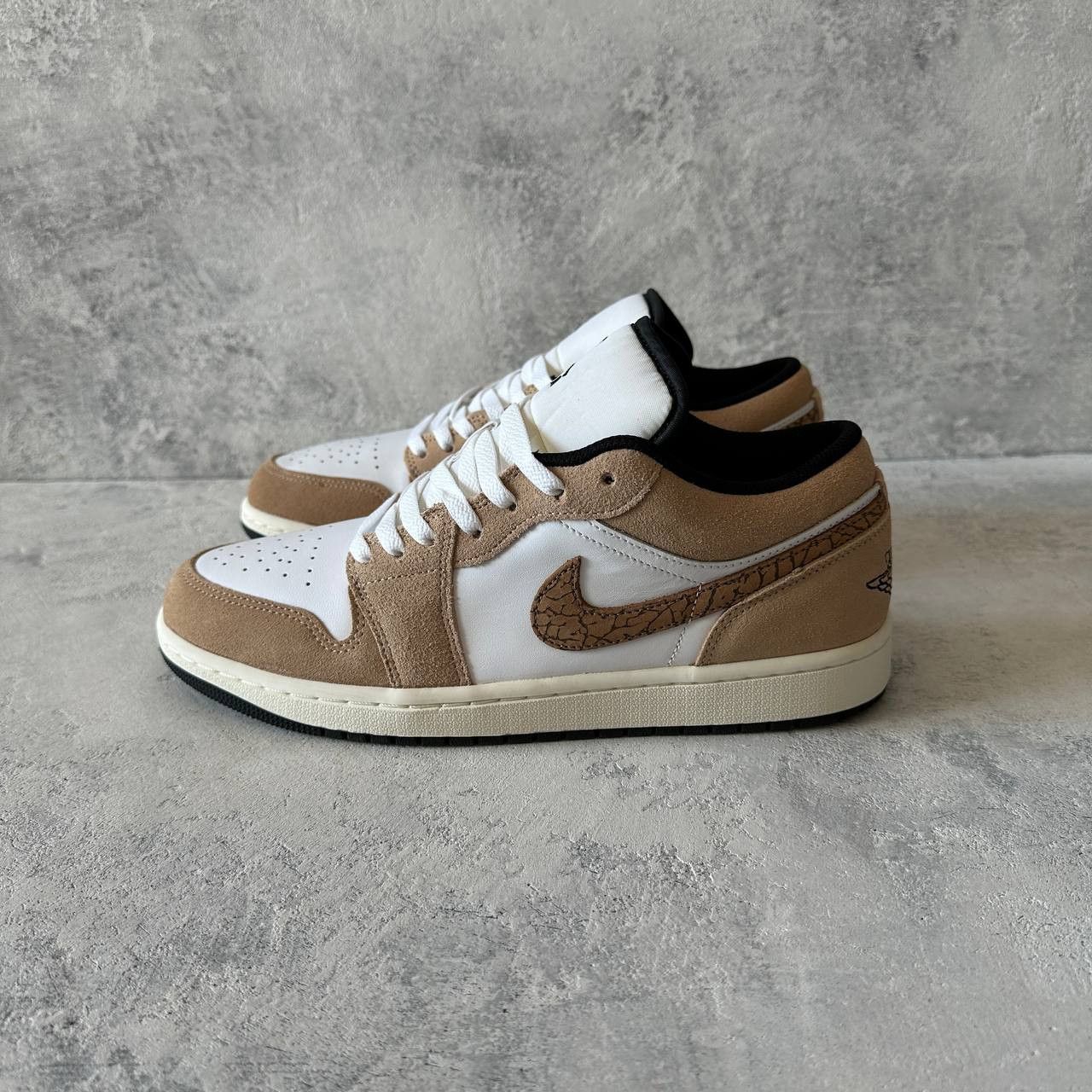Jordan Brand Air Jordan 1 Low SE "Brown Elephant" Size 43 DZ4130-201 Size US 9.5 / EU 42-43 - 4 Thumbnail