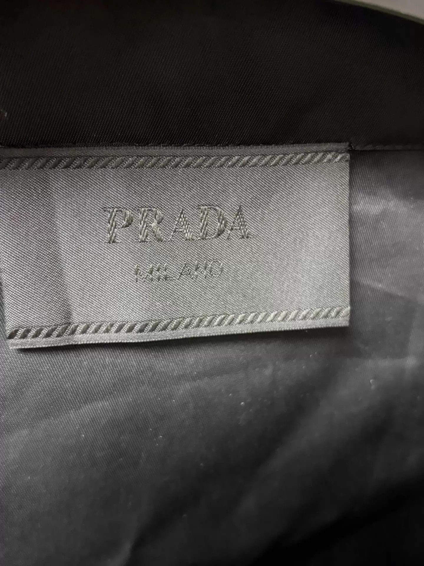 Prada Prada Men's Nylon Jacket 48 Triangle Metal Tag Size US M / EU 48-50 / 2 - 3 Thumbnail