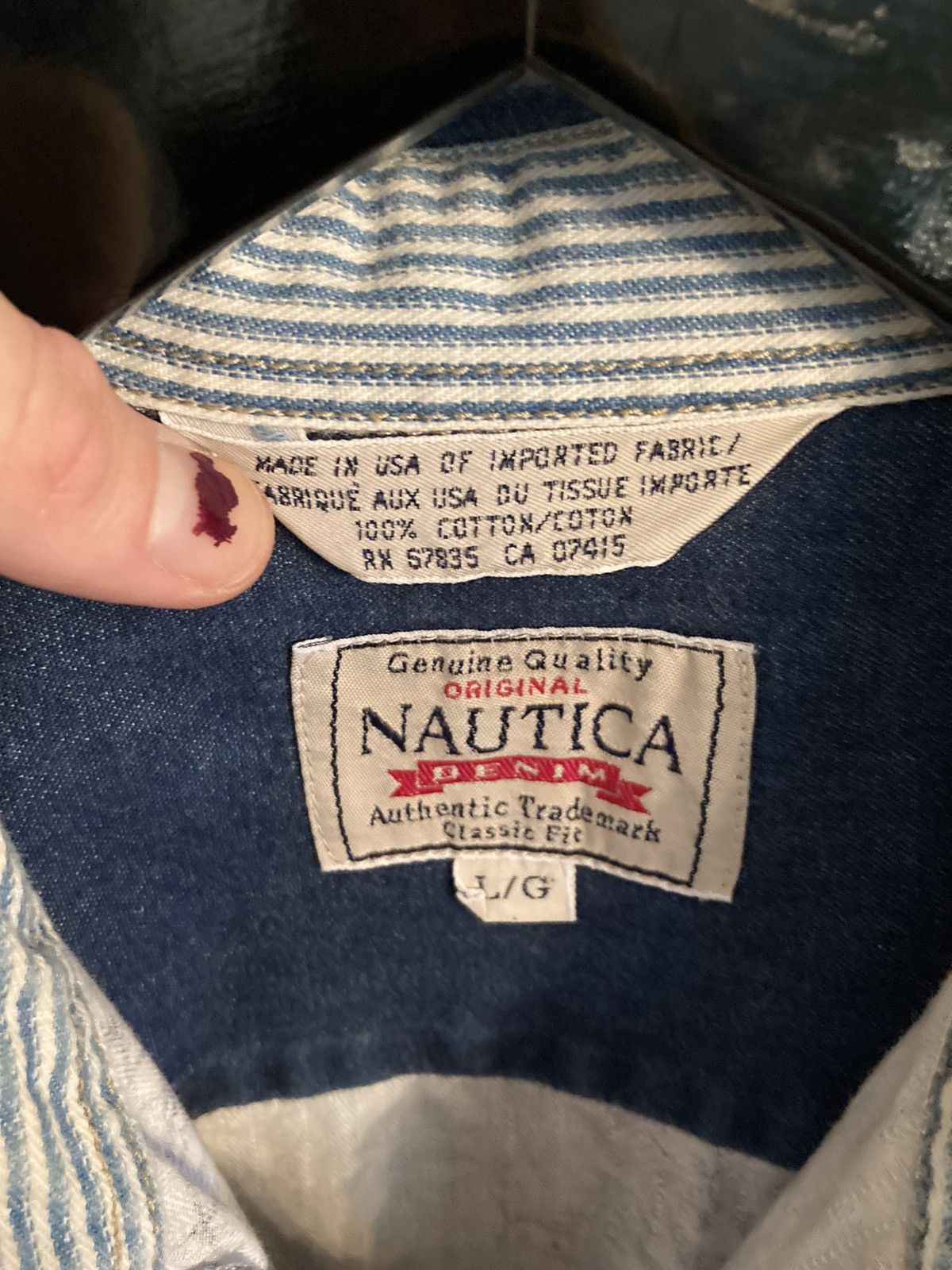 Nautica × Vintage VTG 90s NAUTICA Marine Supplies Surfcasting Equipment XL Size US XL / EU 56 / 4 - 3 Thumbnail