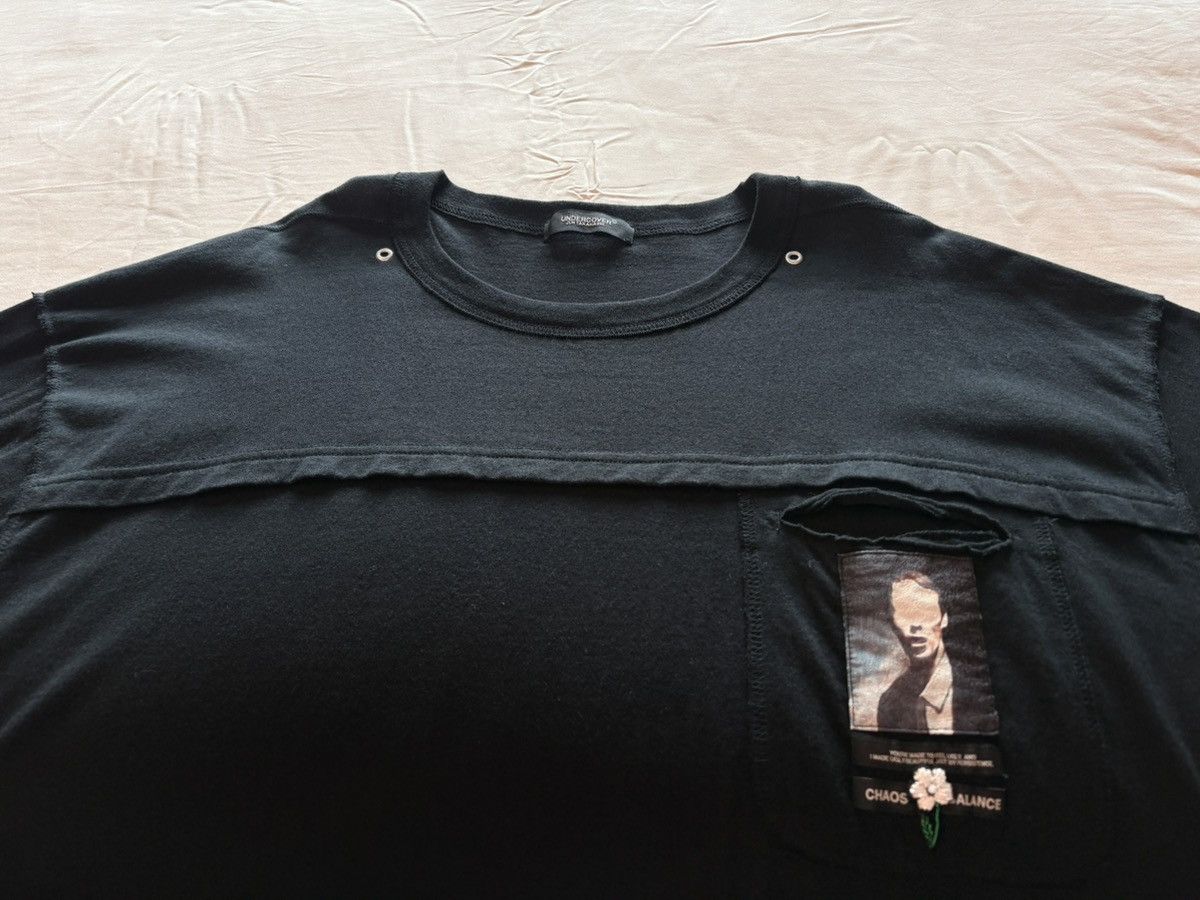 Undercover Black Beaded Pocket Tshirt Size US L / EU 52-54 / 3 - 4 Thumbnail