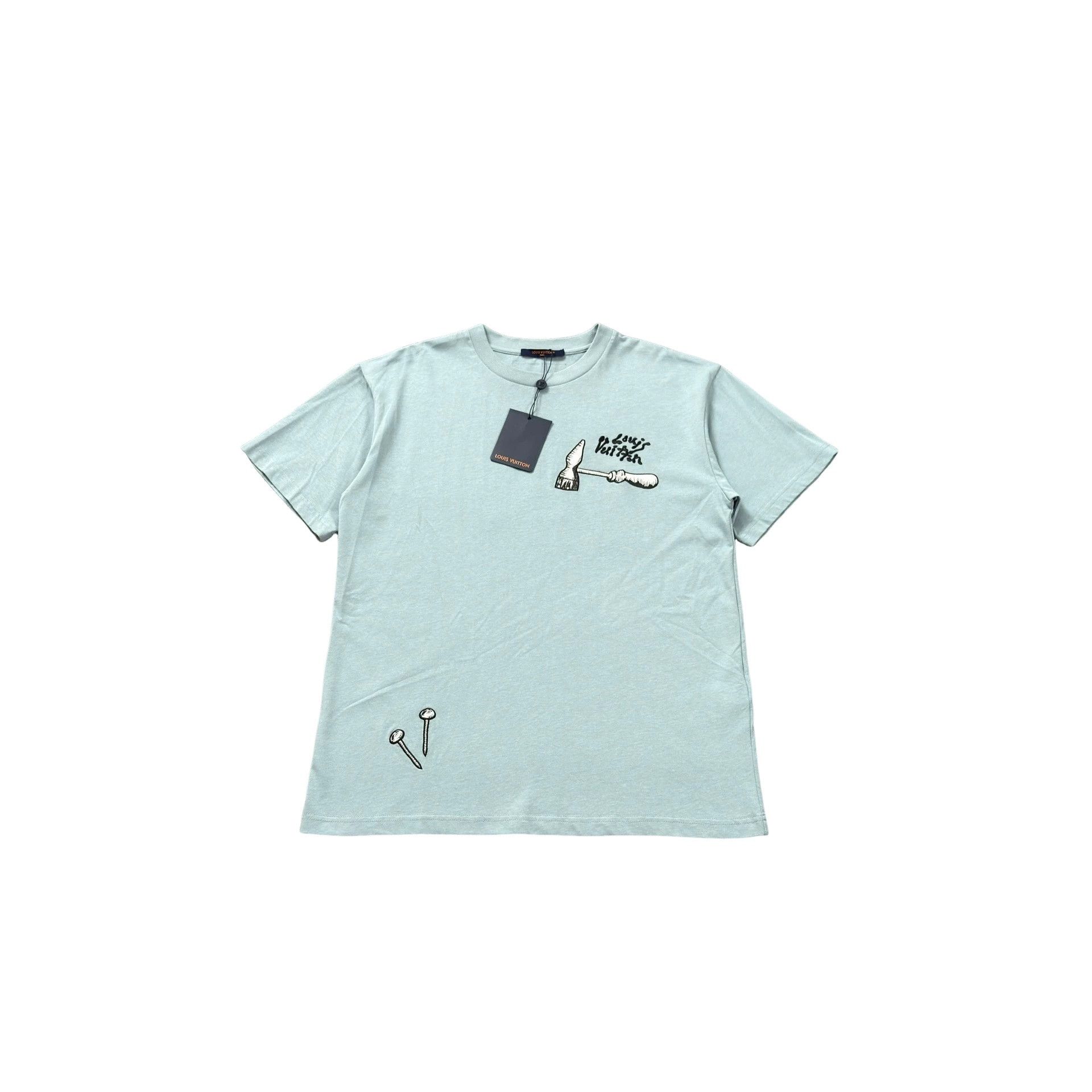 Louis Vuitton Louis Vuitton Hammer Tool Graphic T-Shirt XL Size US XL / EU 56 / 4 - 1 Thumbnail
