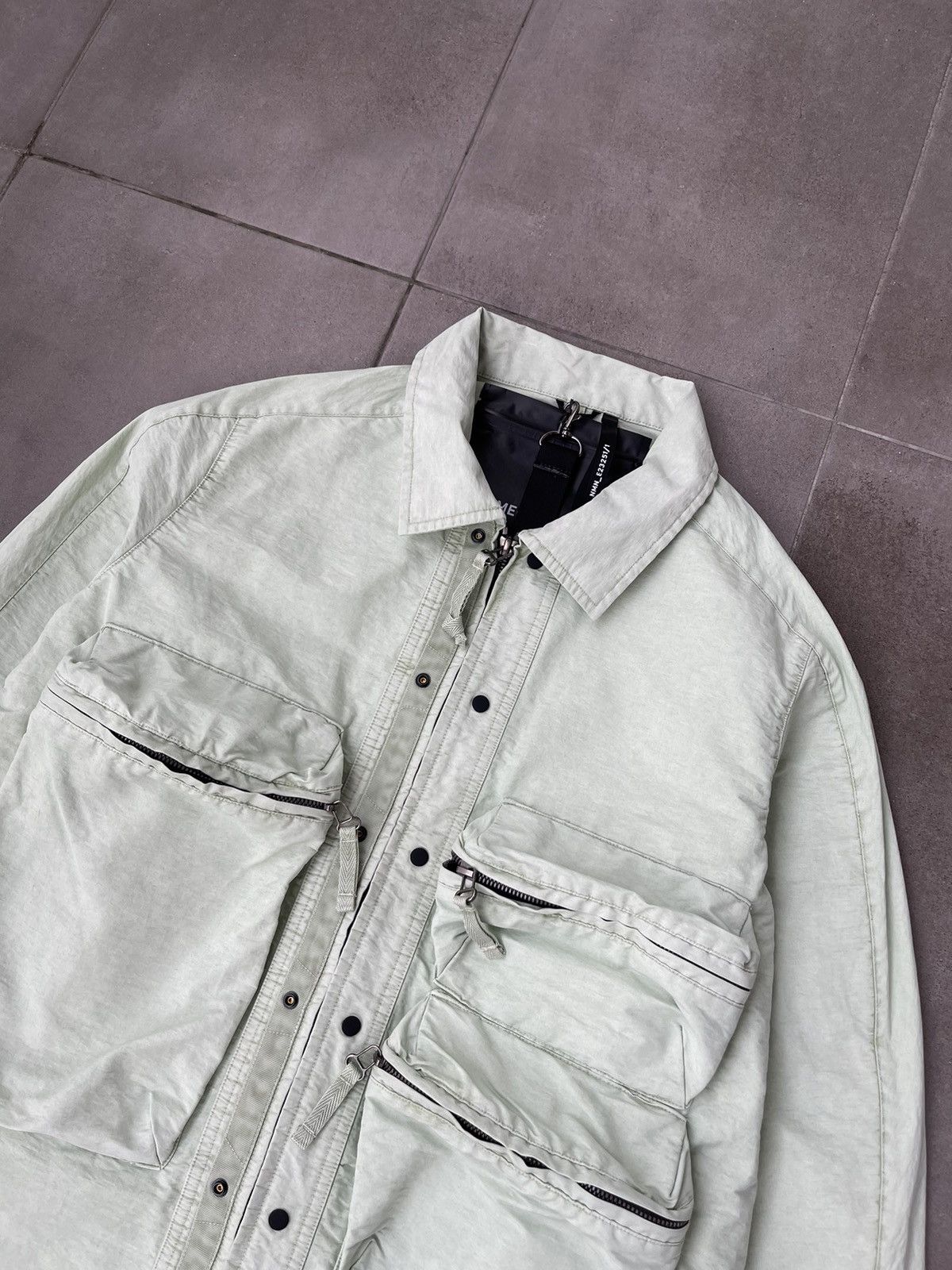 Nemen !DS! SS23 Nemen Tats Zipped Parachute Overshirt Size US S / EU 44-46 / 1 - 14 Thumbnail