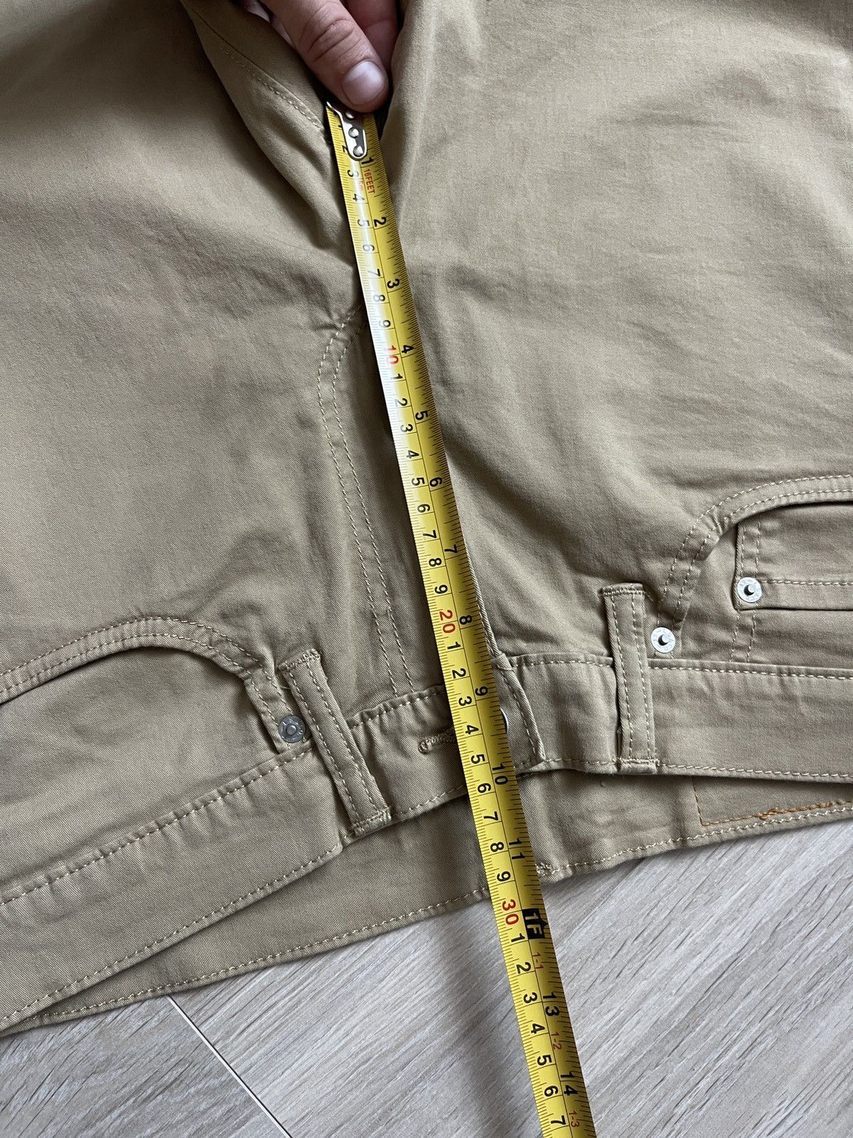 Levi's Levi's 511 Slim Fit Canvas Chino Pants Jeans Sand W30 beige Size US 30 / EU 46 - 12 Thumbnail