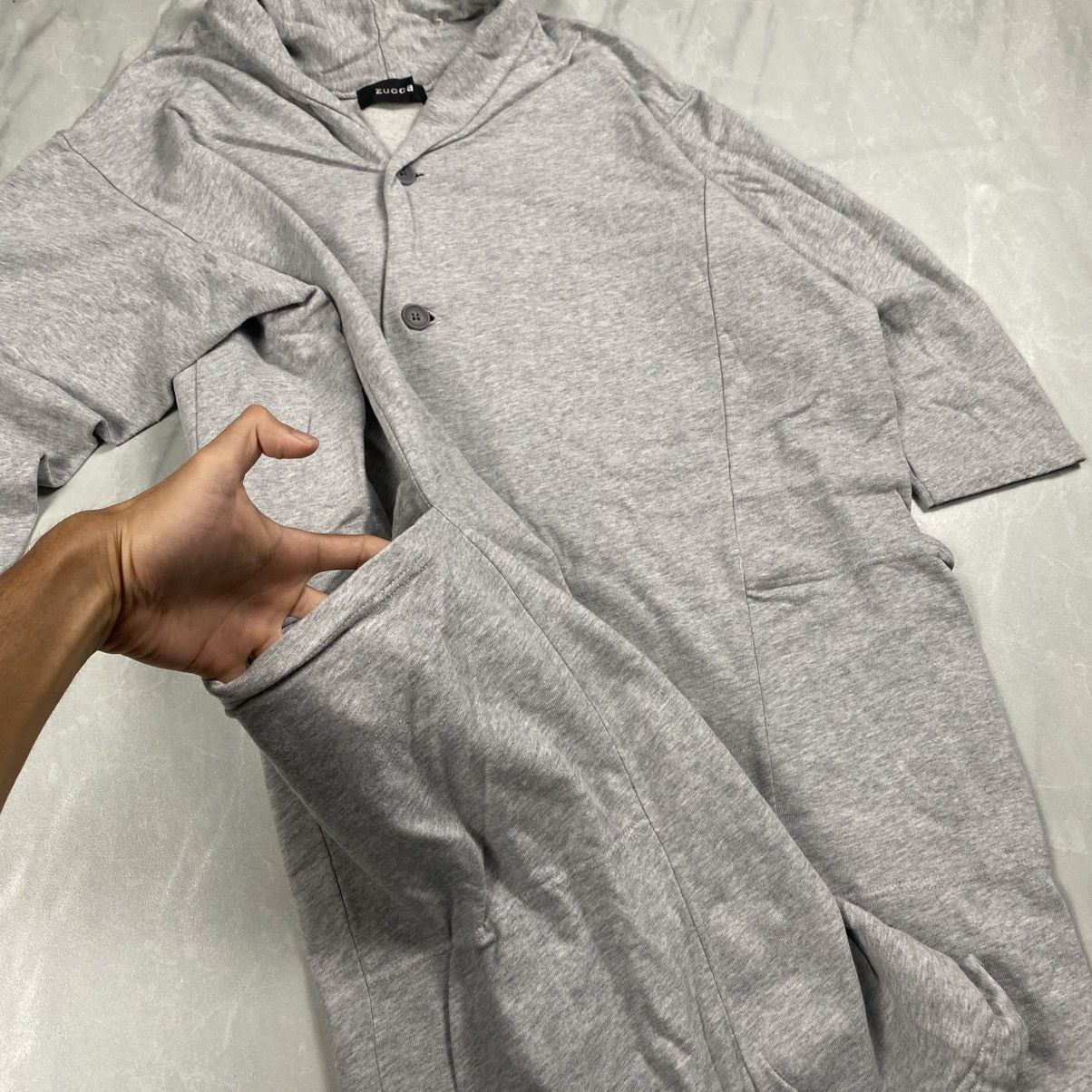 Zucca Vintage Zucca Issey Miyake Long Coat Sweatshirt Size US M / EU 48-50 / 2 - 3 Thumbnail