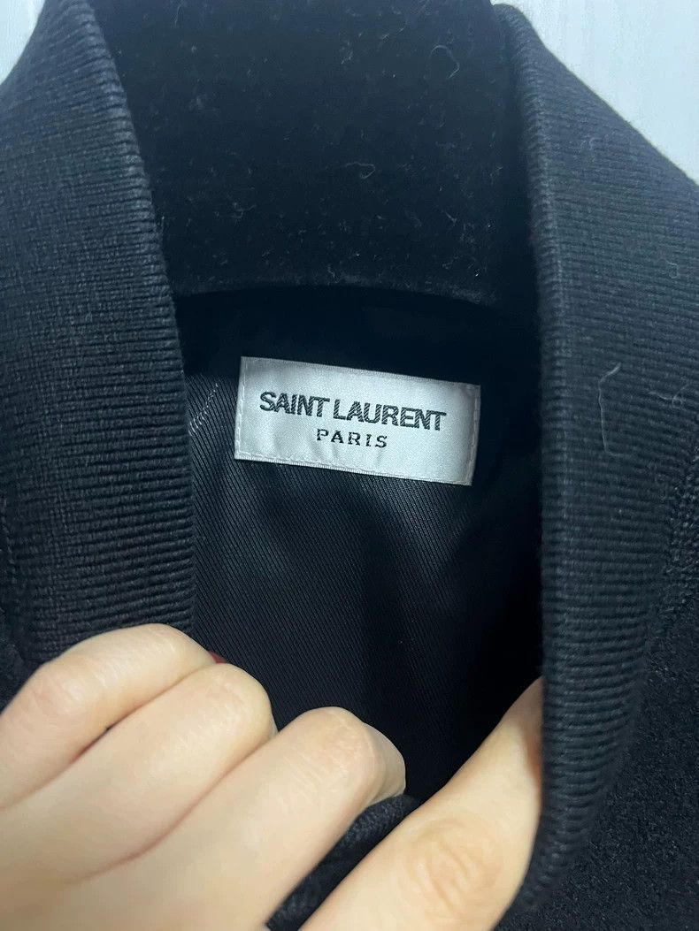 Saint Laurent Paris YSL Baseball Pilot Jacket Coat-2506 Size US L / EU 52-54 / 3 - 3 Thumbnail