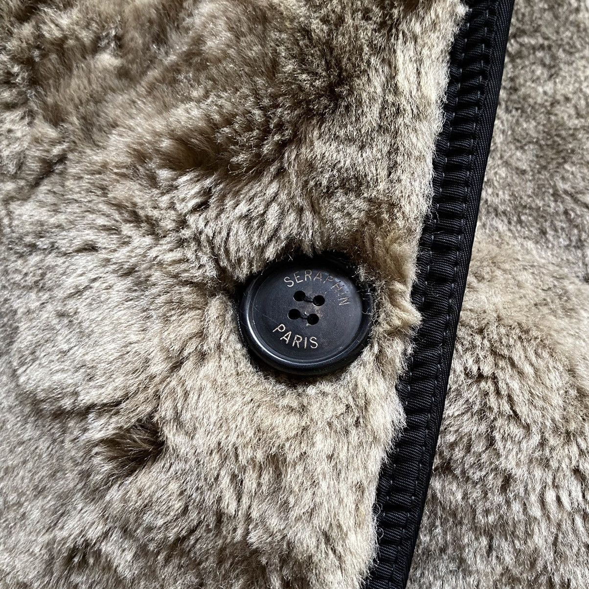 SERAPHIN 90s Seraphin Made in France Reversible Nylon Fur Coat Jacket Size US L / EU 52-54 / 3 - 11 Thumbnail