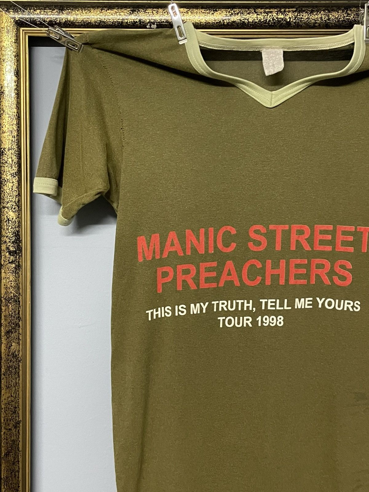 Vintage Vintage 1998 Manic Street Preachers This Is MY Truth Og Tee Size US S / EU 44-46 / 1 - 4 Thumbnail