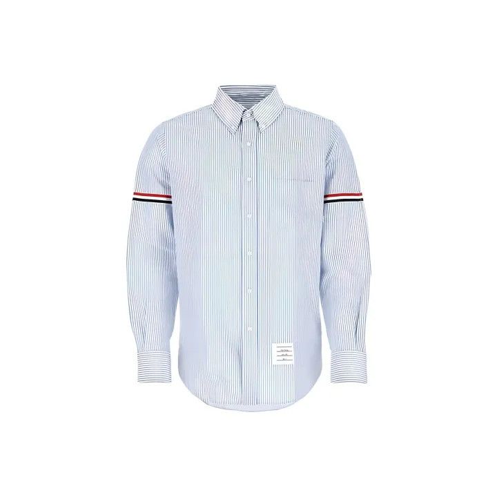 Thom Browne Thom Browne Classic Long Sleeve Shirt 0079 Size US M / EU 48-50 / 2 - 1 Thumbnail
