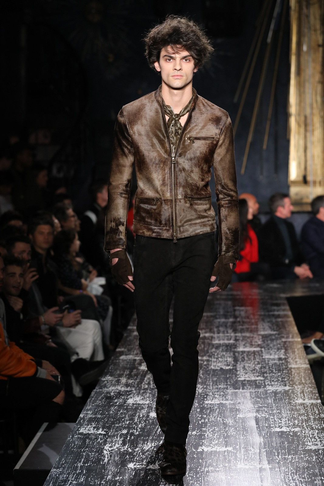 John Varvatos Calf hair Moto Jacket. Size 50 Size US M / EU 48-50 / 2 - 4 Thumbnail