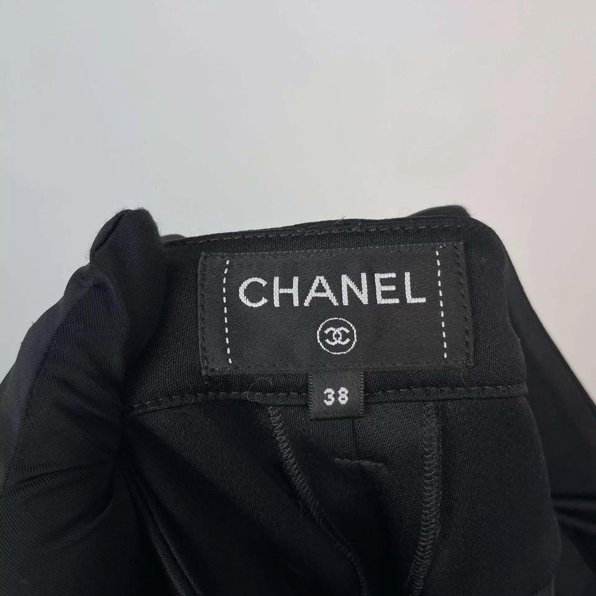 Chanel Chanel chinos black 38 Size 27" / US 4 / IT 40 - 3 Thumbnail