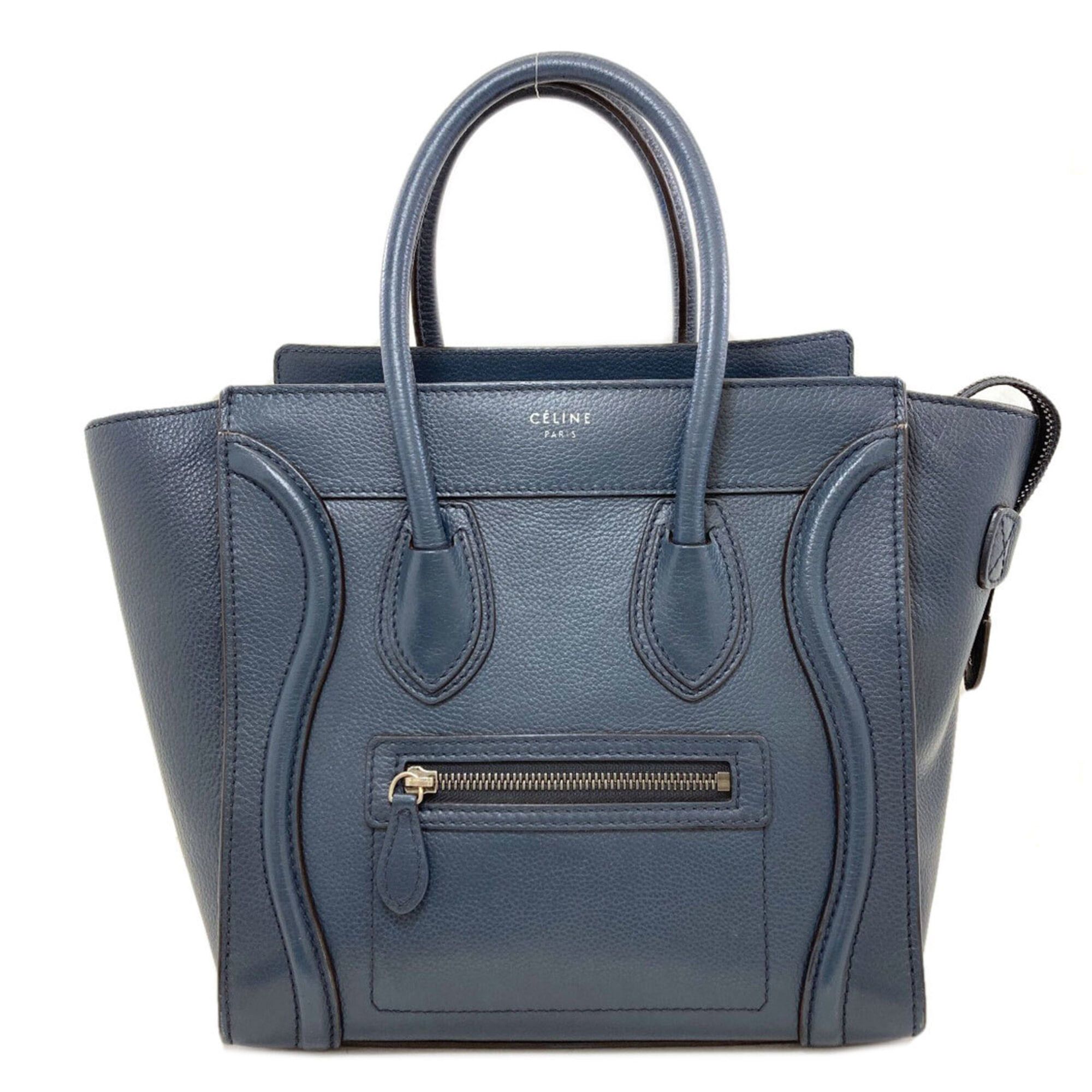 Celine Celine Luggage Micro Tote Bag, Calfskin, Women's Size ONE SIZE - 1 Thumbnail