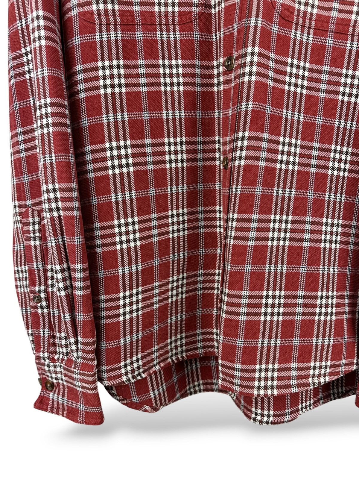 Fjallraven Vintage Fjallraven 88069 Flannel Duck Shirt L/S Button Down Size US L / EU 52-54 / 3 - 8 Thumbnail