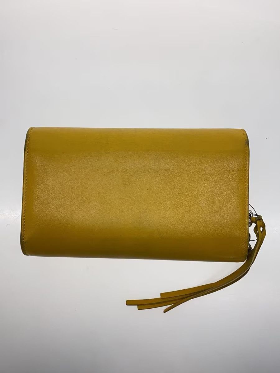 Balenciaga Balenciaga Leather Long Wallet Yellow Size ONE SIZE - 2 Thumbnail