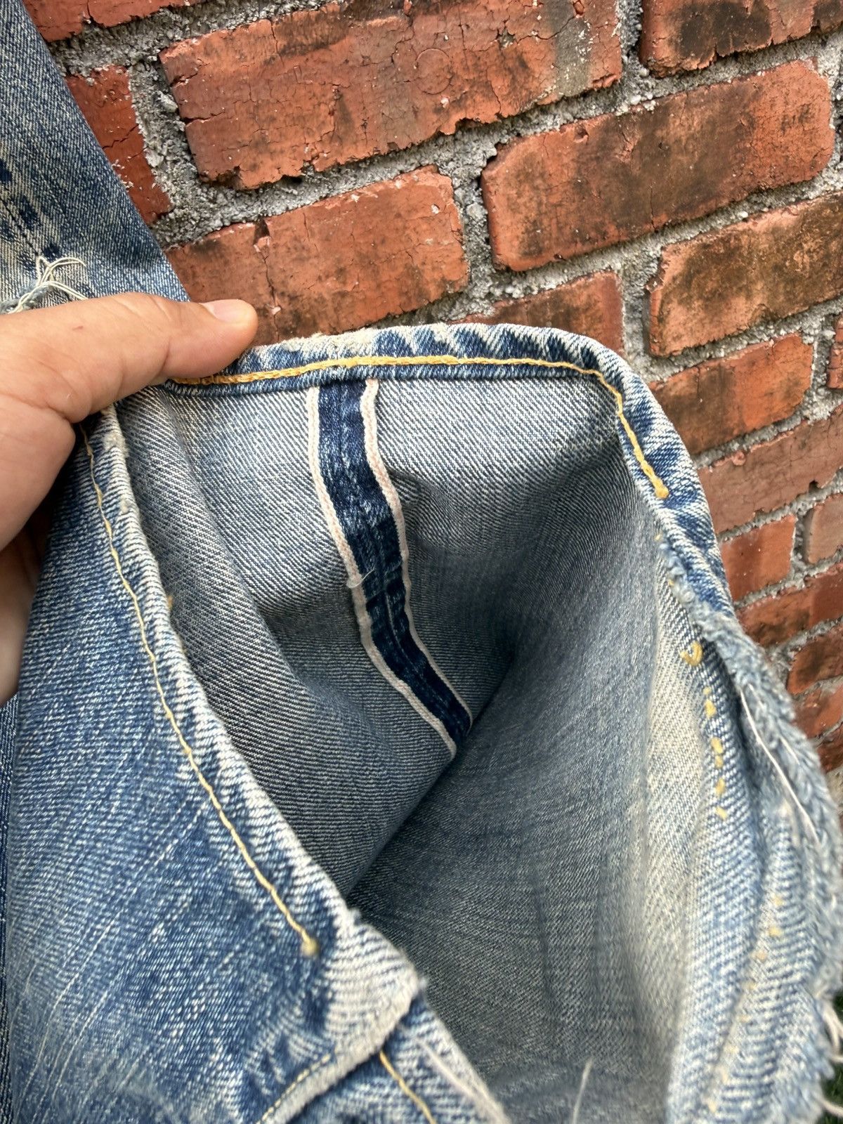 Ten C W30x29 distressed the flat head denime redline japan Size US 30 / EU 46 - 11 Thumbnail