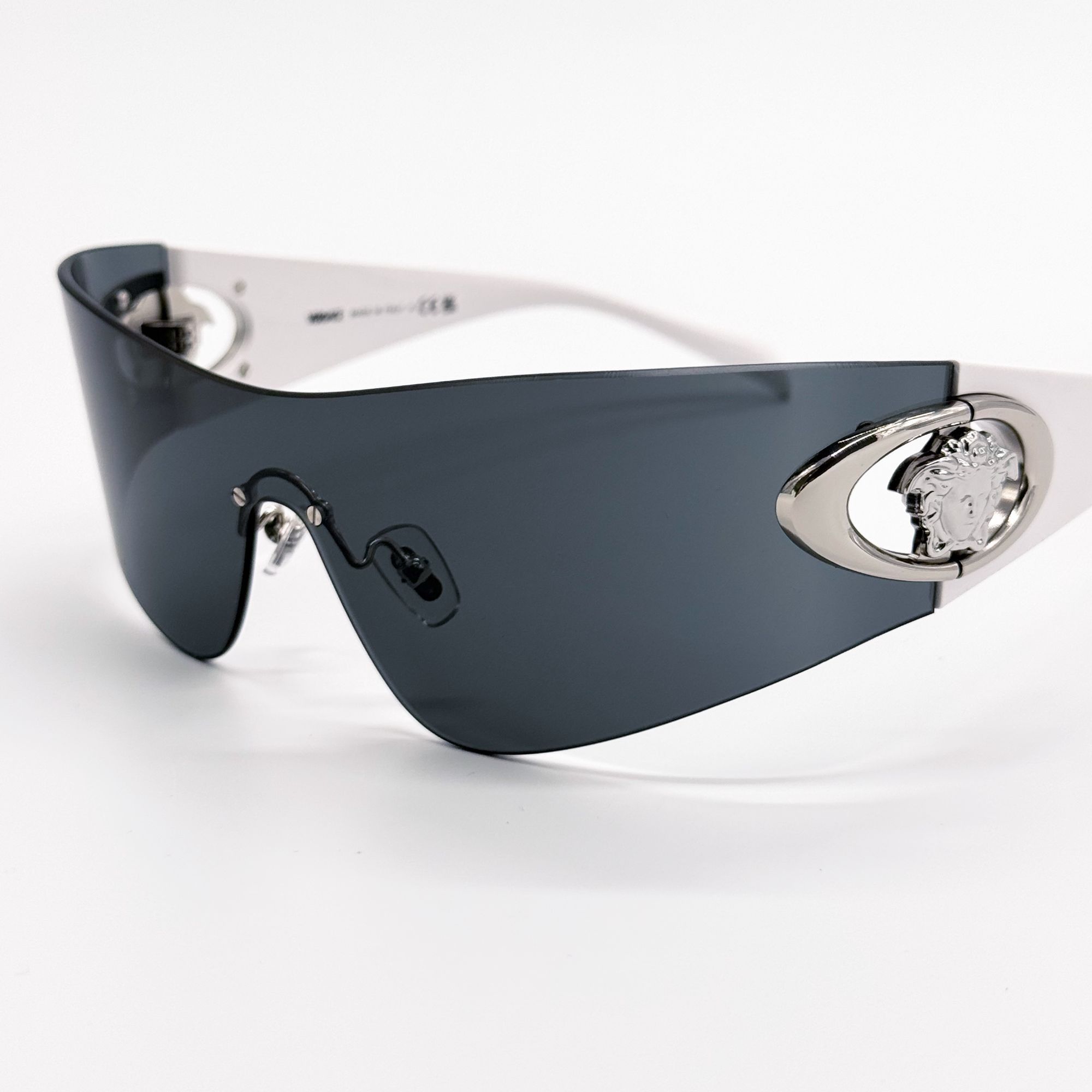 Versace NEW VE2280 1000/87 VERSACE SHIELD UNISEX SUNGLASSES VE2280 Size ONE SIZE - 1 Thumbnail