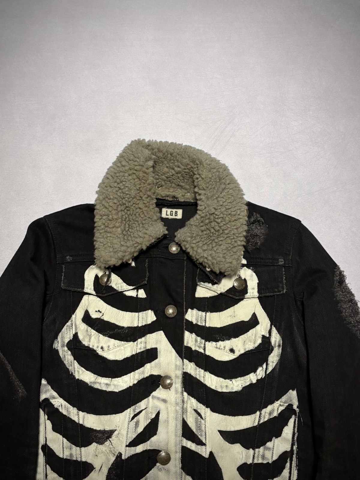 Le Grande Bleu (L.G.B.) L.G.B “Dead or Alive” Denim Jacket Size US XS / EU 42 / 0 - 4 Thumbnail