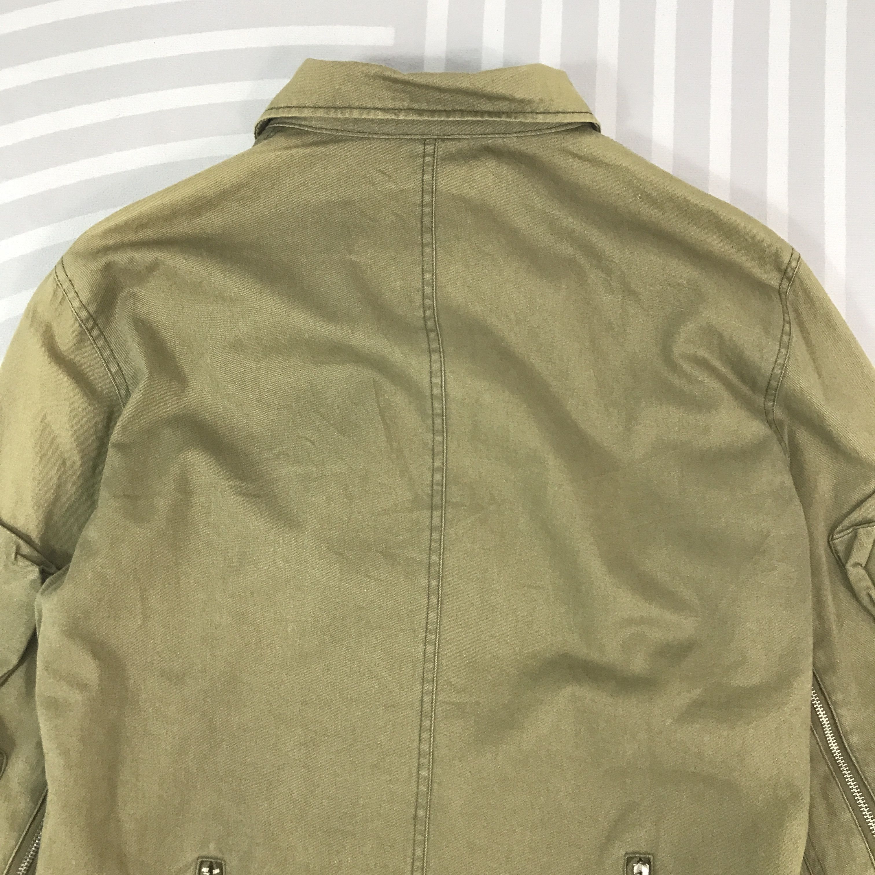 Nicole Club Vintage Nicole Club multizipper faded Jacket K70B1 Size US L / EU 52-54 / 3 - 4 Thumbnail