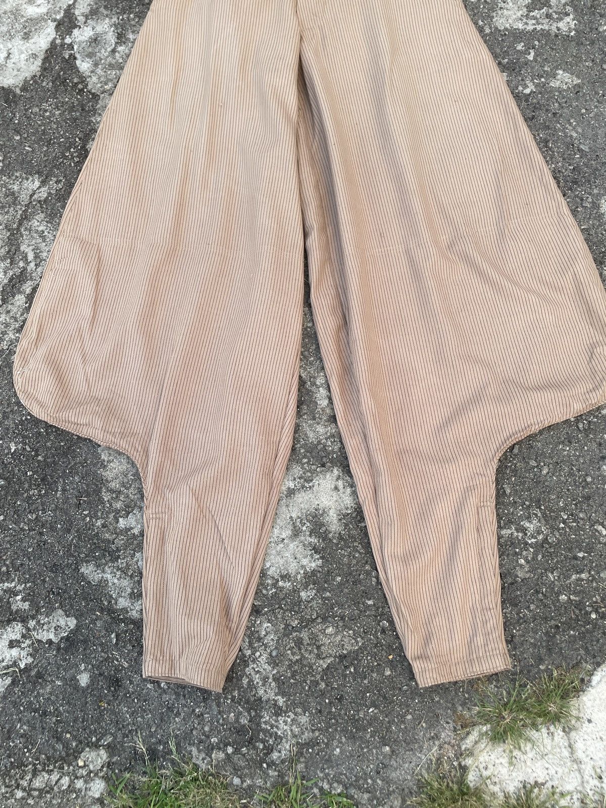 Japanese Brand Vintage Workwear Balloons Nikku-Poka Tobi Pants Hickory Size US 32 / EU 48 - 3 Thumbnail