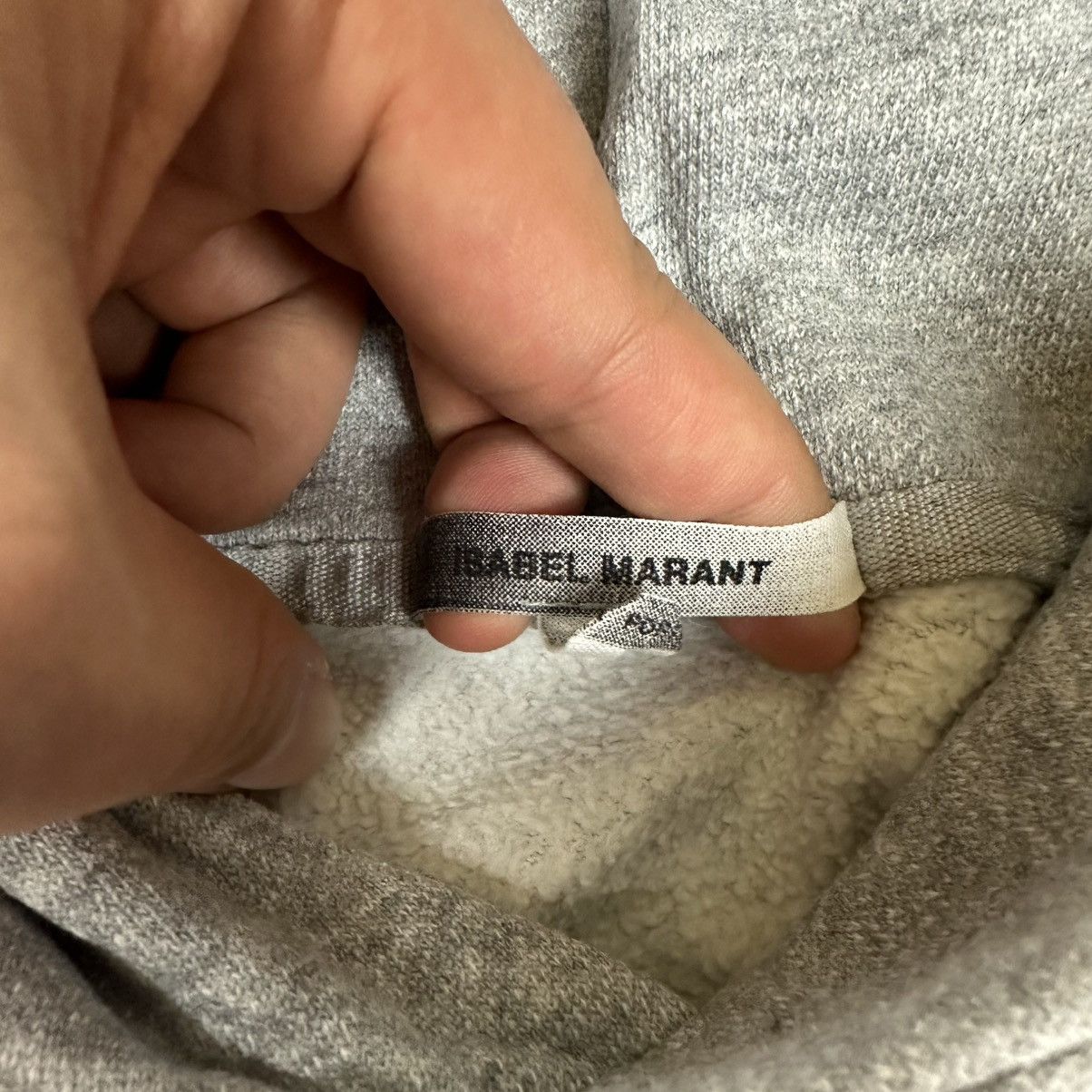 Isabel Marant Isabel Marant Big Logo Basic Hoodie Grey Size US S / EU 44-46 / 1 - 2 Thumbnail