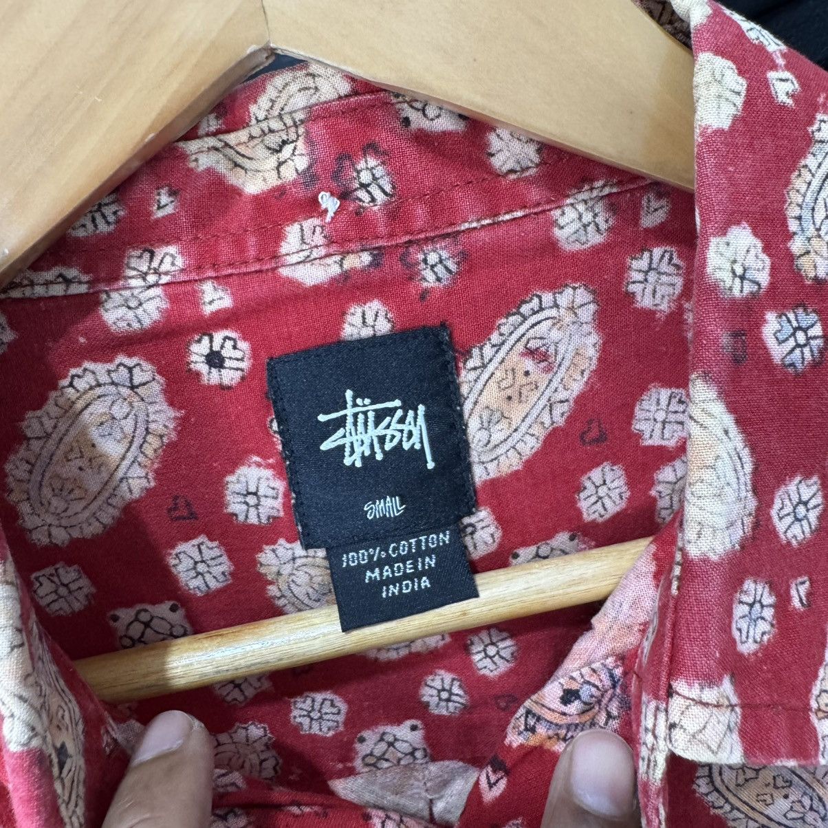 Stussy STUSSY PASLEY BUTTON UPS SHIRT Size US S / EU 44-46 / 1 - 5 Thumbnail