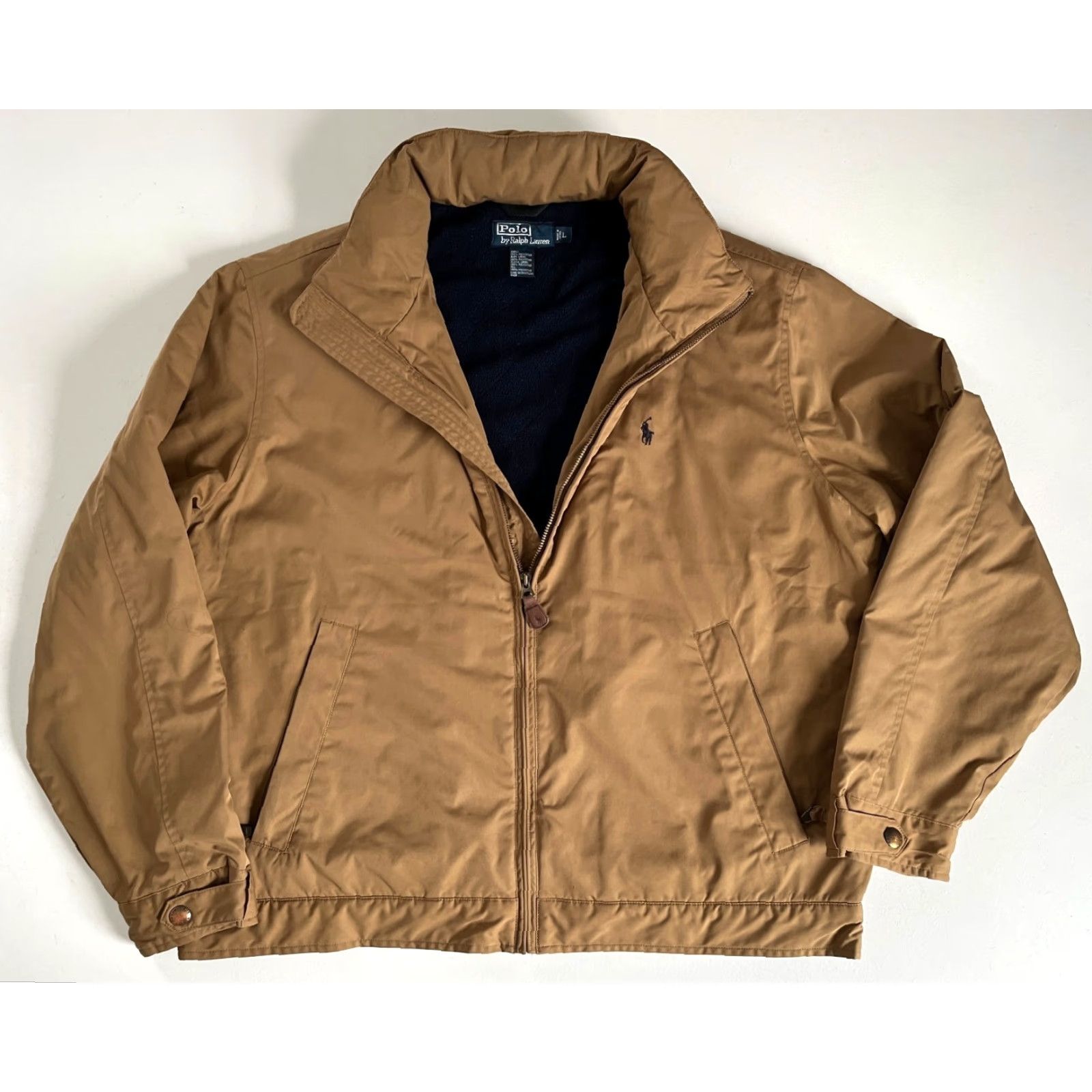 Polo Ralph Lauren VINTAGE Polo Ralph Lauren Jacket Coat Hooded Fleece Lined Tan SZ L Men’s Jacket Coat Size US L / EU 52-54 / 3 - 6 Thumbnail