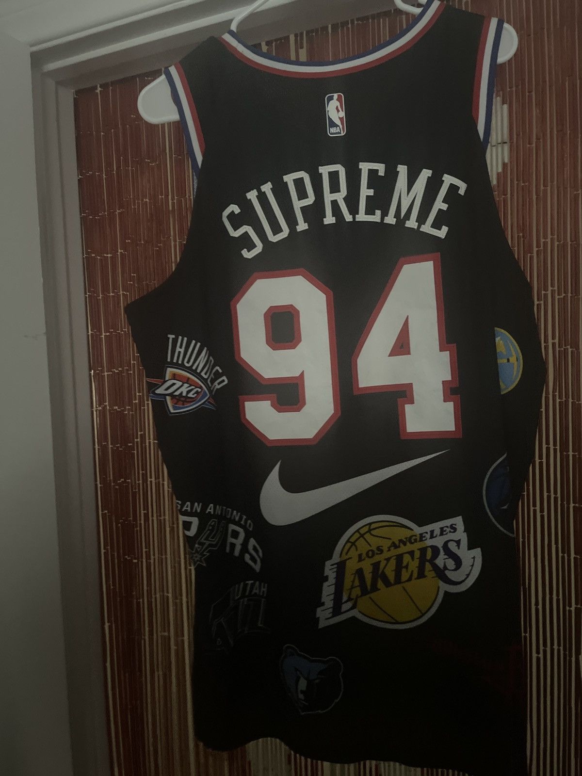 Supreme nike nba team Authentic