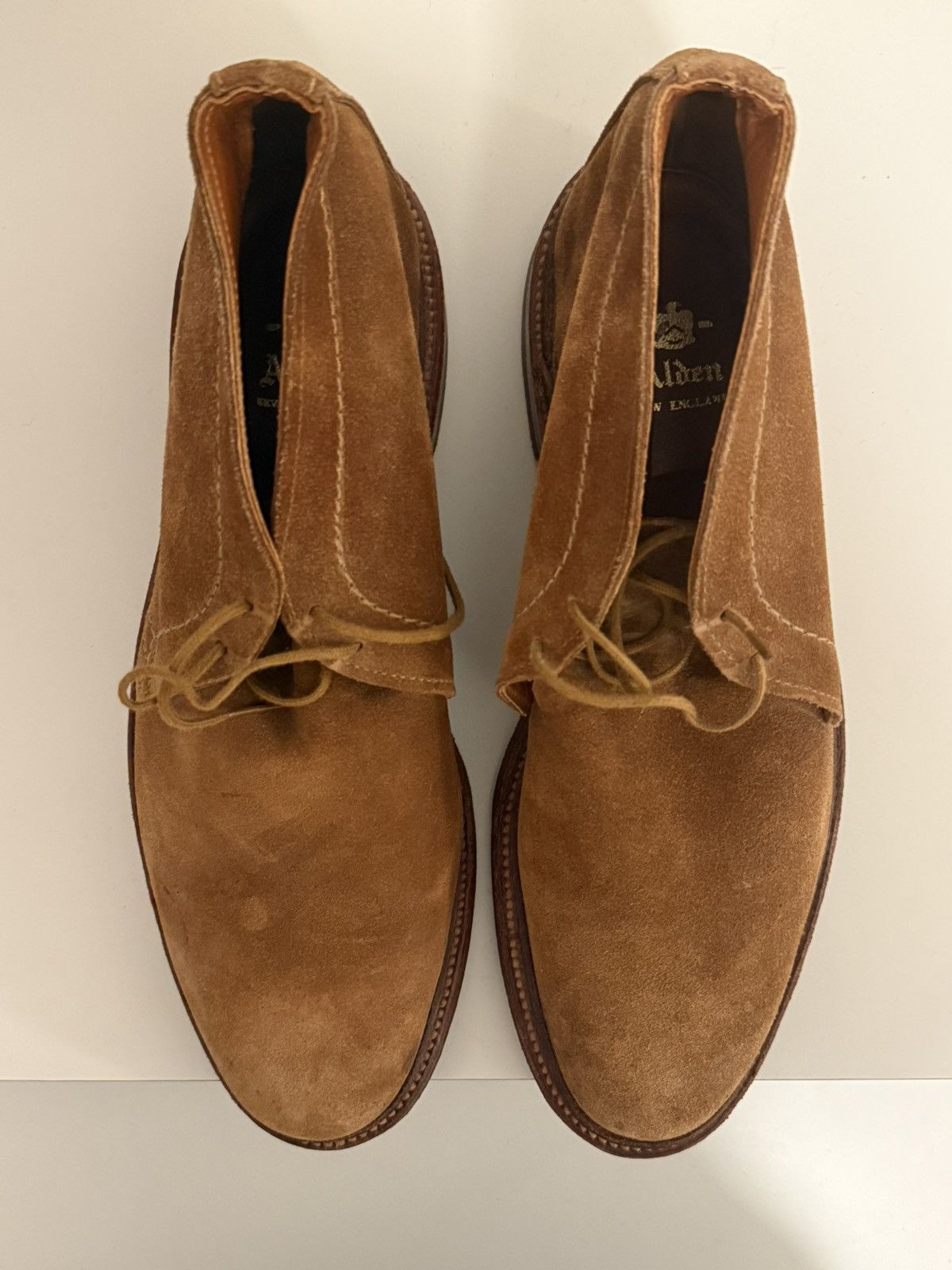 Alden Alden Suede Chukka Boot - Unlined, Leyden Last - 10 - V Good Size US 10 / EU 43 - 5 Thumbnail