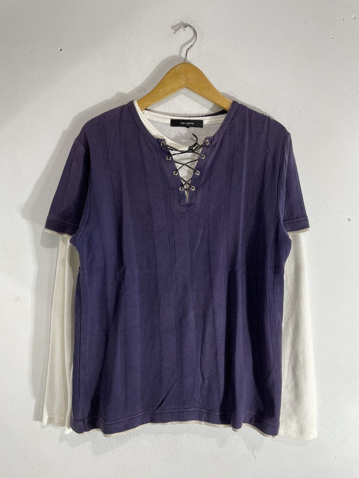 トップス IFSIXWASNINE laceup l/s top IFSIXWASNINE laceup l/s top