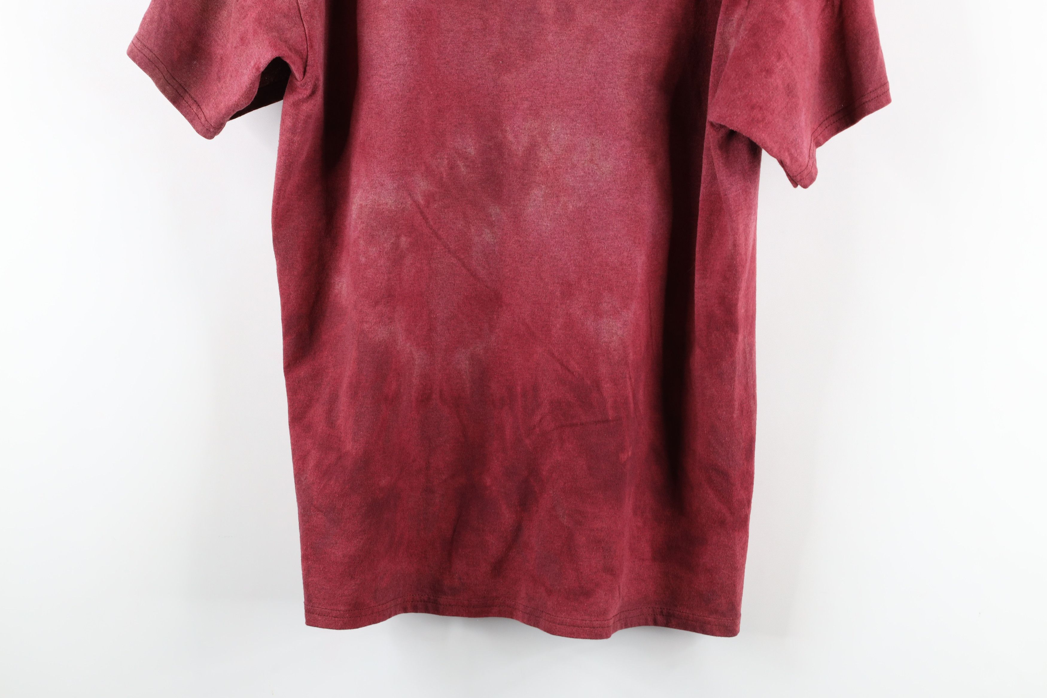 Vintage Vintage Polaris Spell Out Acid Wash Short Sleeve T-Shirt Red Size US L / EU 52-54 / 3 - 9 Thumbnail