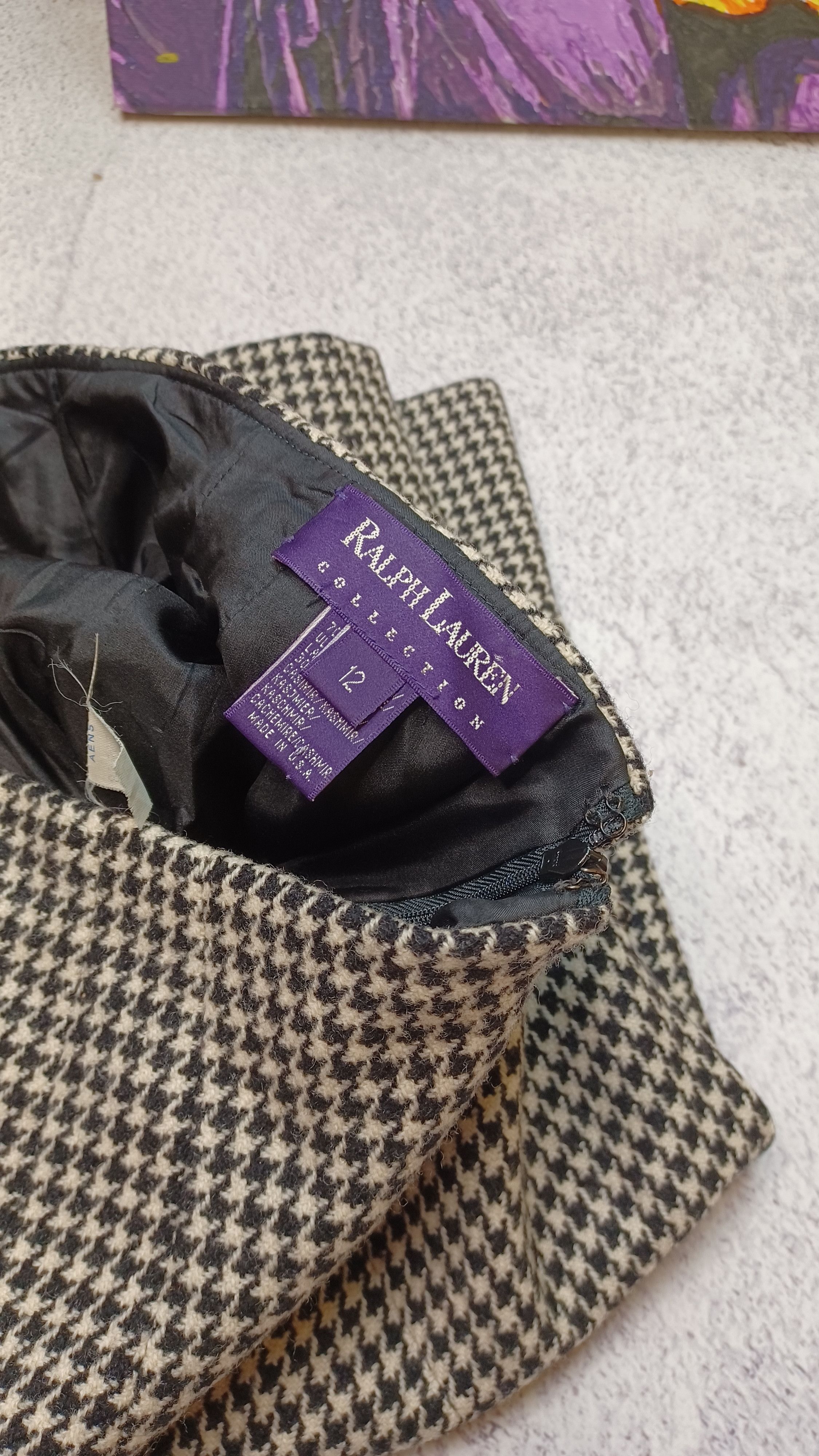 Ralph Lauren Purple Label Ralph Lauren Purple Label Skirt Wool Cashmere Size 12 Size 34" / US 12 / IT 48 - 6 Thumbnail