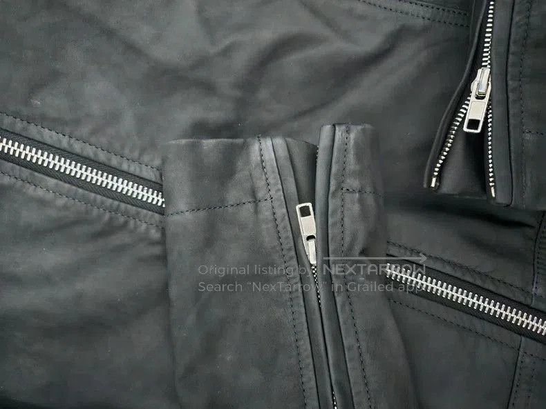Rick Owens Rick Owens Men’s Black Leather Jacket. Size US L / EU 52-54 / 3 - 4 Thumbnail
