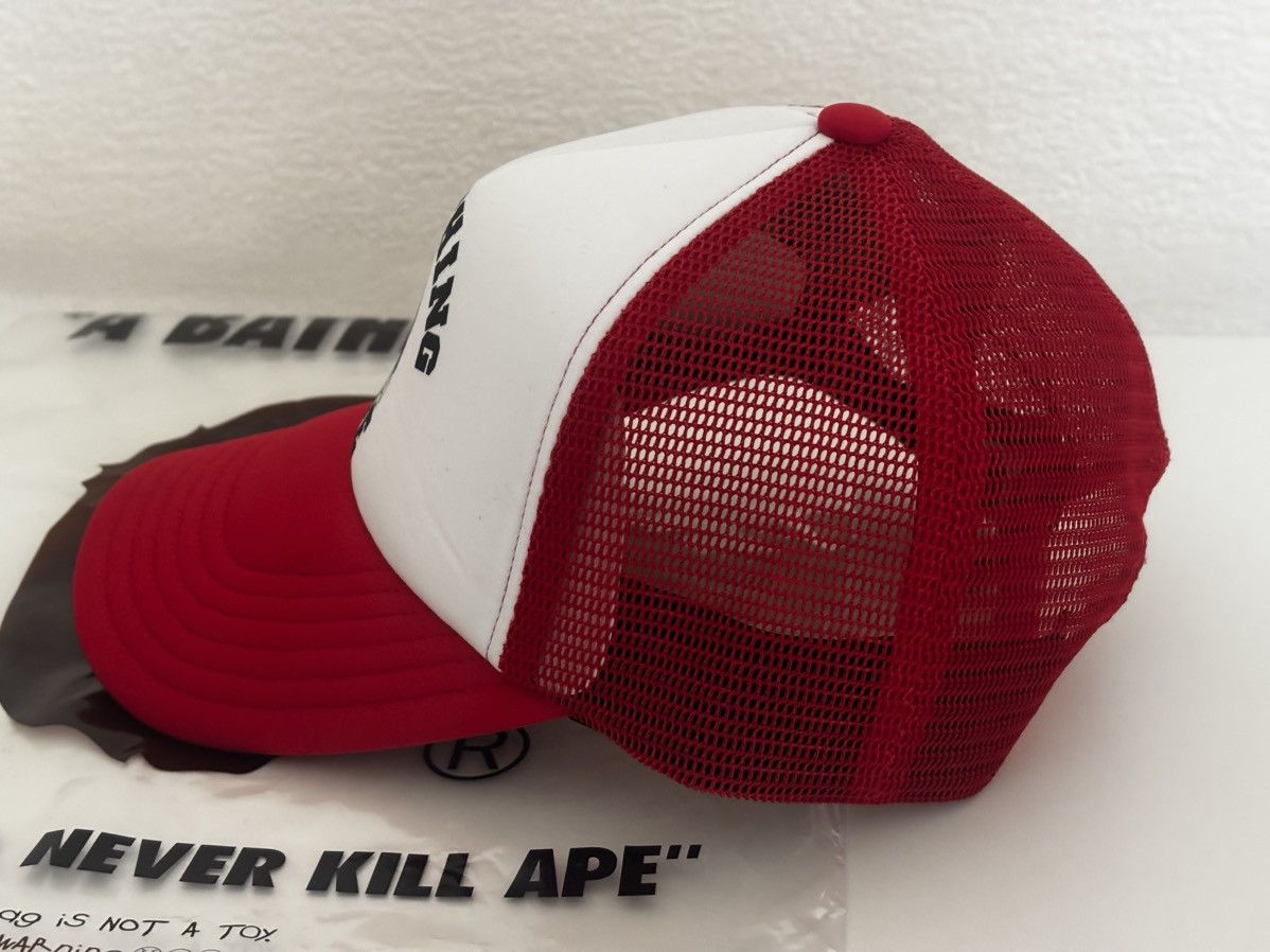 Bape Authentic ape bape go ape pointer college trucker hat new Size ONE SIZE - 4 Thumbnail