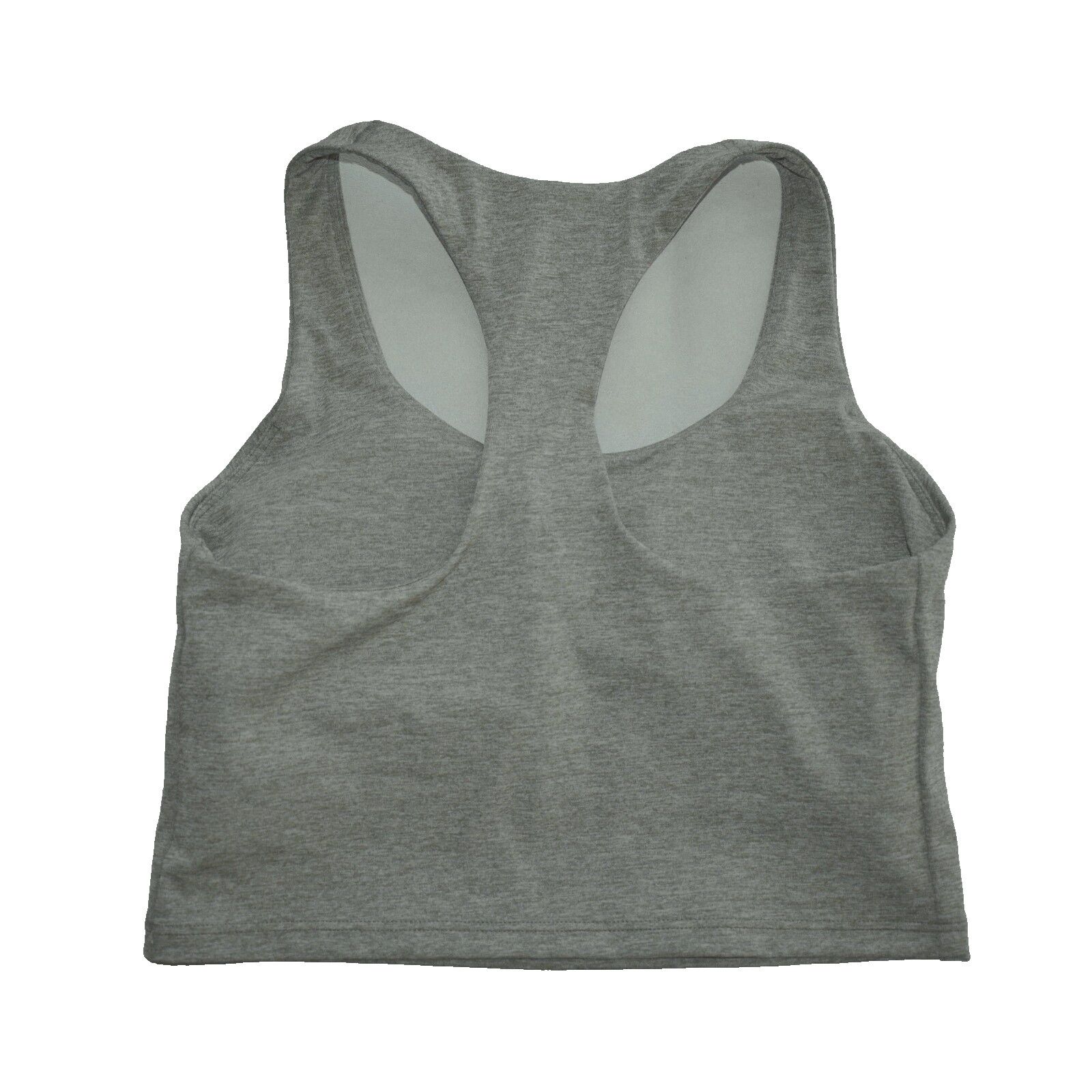 Gymshark NWT GYMSHARK Marl Racer Shelf Body Fit Crop Tank B9A2T Sz S Size S / US 4 / IT 40 - 2 Thumbnail