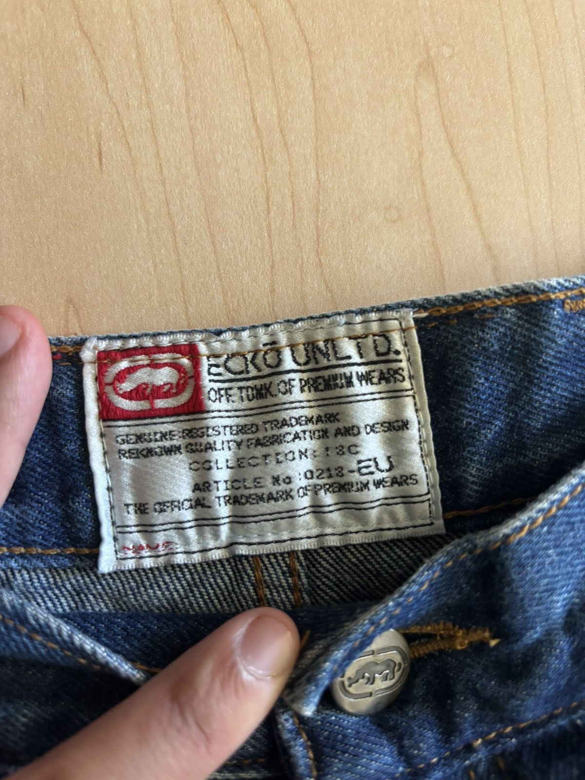 Ecko Unltd. Vintage 90’s Ecko Jeans Size US 32 / EU 48 - 3 Thumbnail