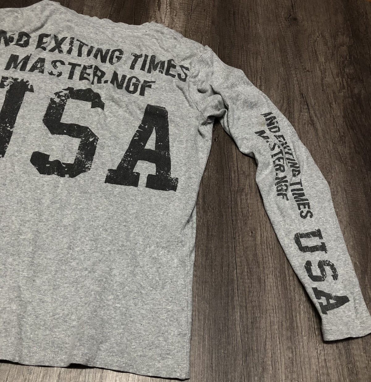 Vintage Vintage Real Masters Garment x Accomplish Long Sleeve Tshirt Size US M / EU 48-50 / 2 - 4 Thumbnail
