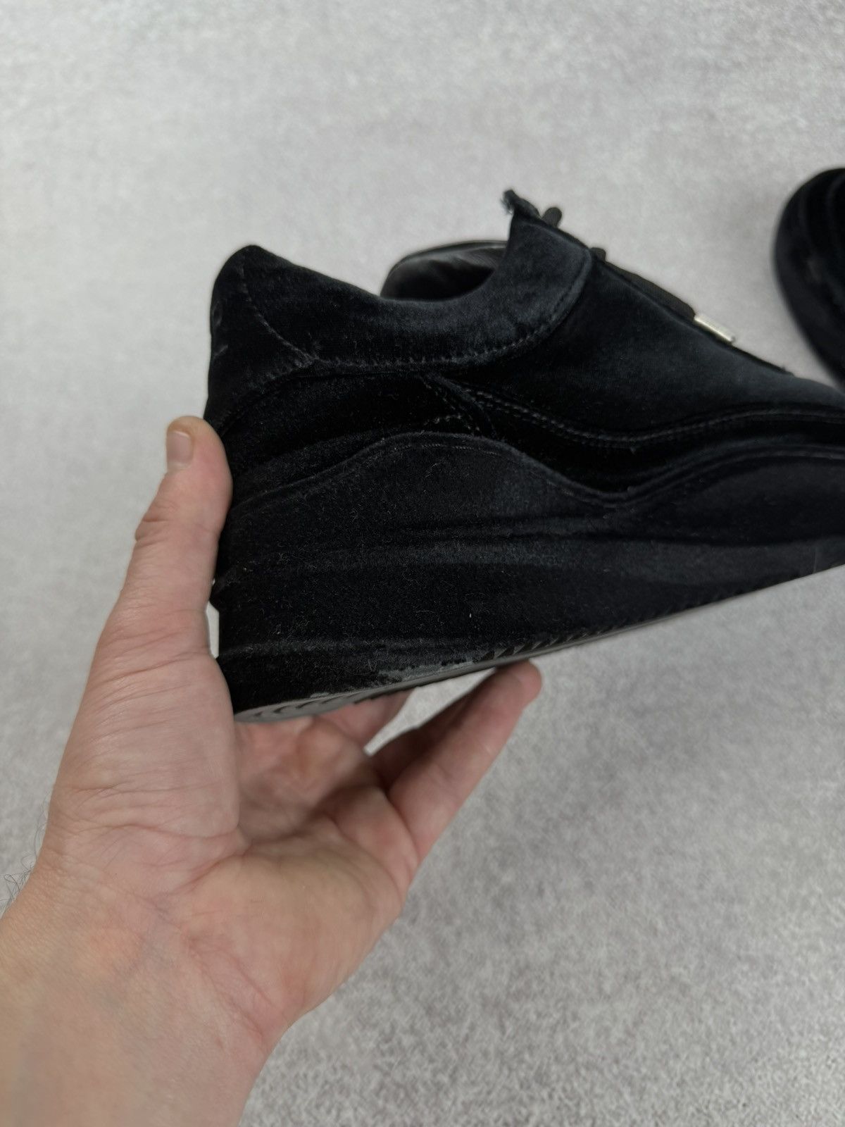 Filling Pieces Filling Pieces Low Eva Velvet Black Sneakers Size 38 Size US 8 / IT 38 - 10 Thumbnail