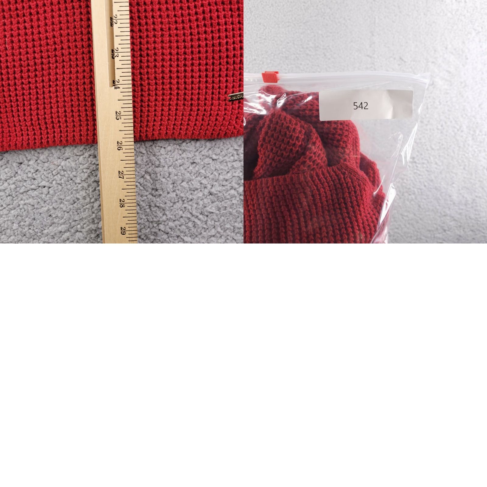 Michael Kors Michael Kors Sweater Turtleneck Women's Medium Red Knit Long Sleeve Pullover Size M / US 6-8 / IT 42-44 - 8 Thumbnail