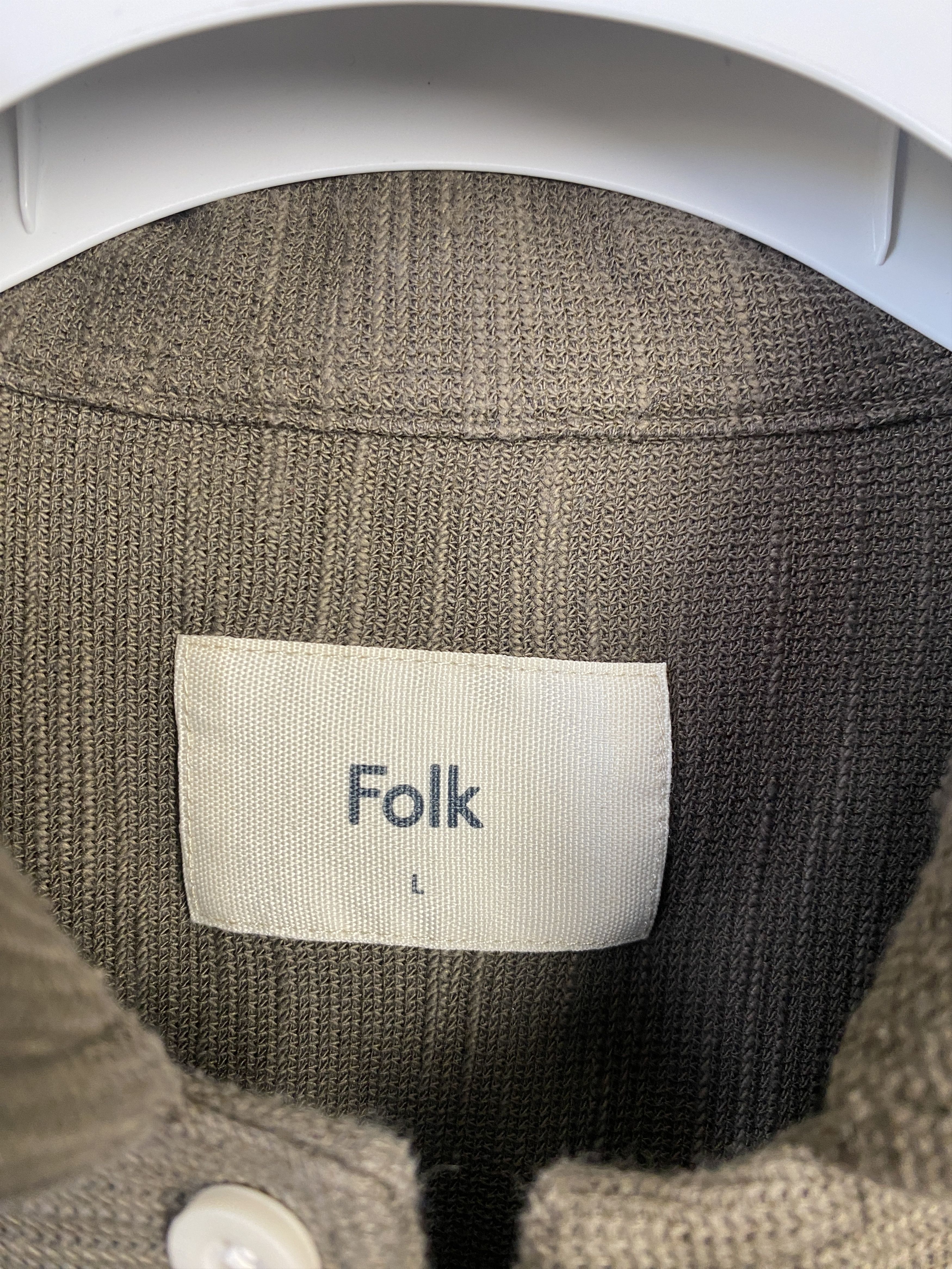 Folk Folk casual brown shirt basic Size US L / EU 52-54 / 3 - 4 Thumbnail