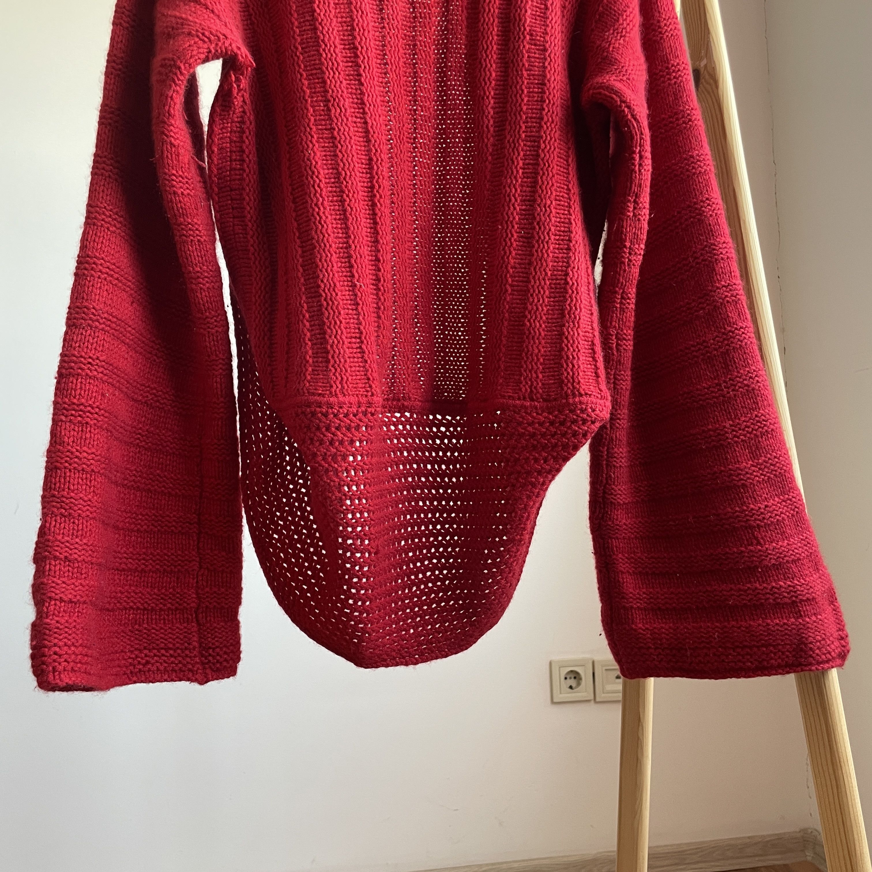 Designer Brora Cashmere Drape Rounded Hem Open Front Cardigan Size M / US 6-8 / IT 42-44 - 7 Thumbnail