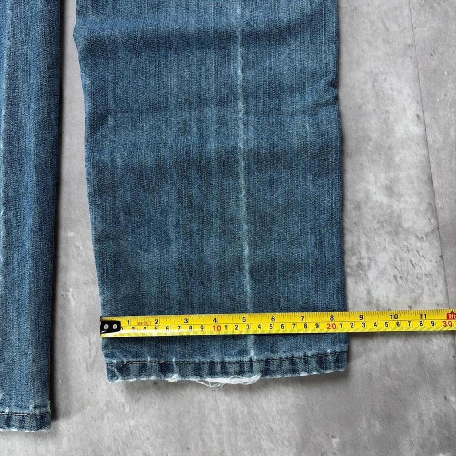 Wrangler Y2K Blue Wrangle Workwear Grunge Baggy Carpenter Denim Jeans Size US 36 / EU 52 - 8 Thumbnail