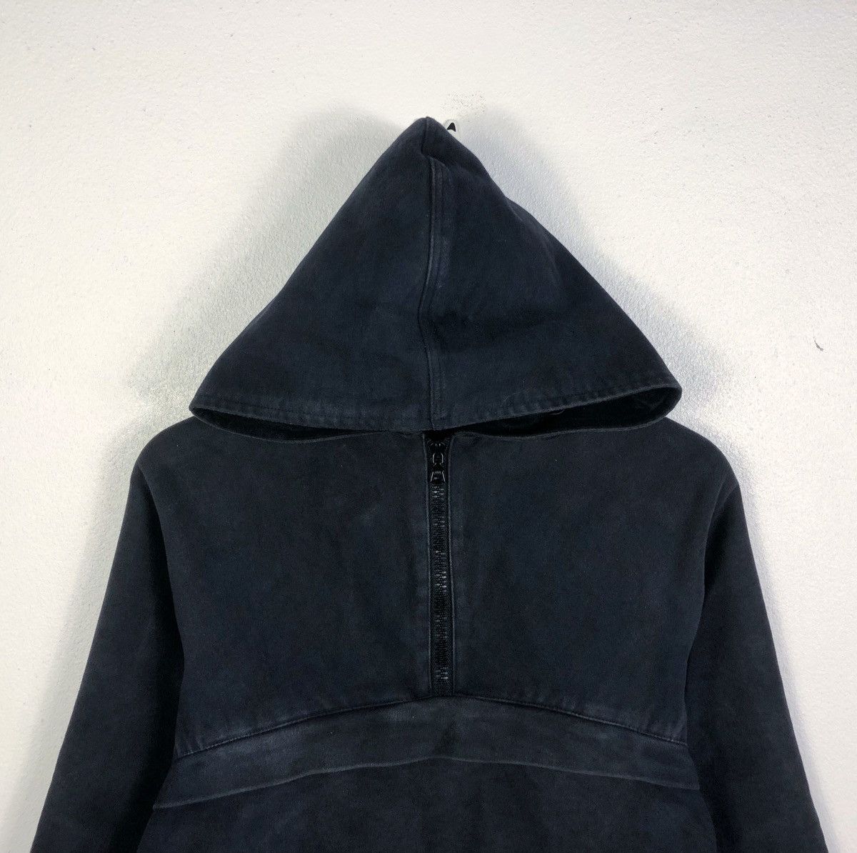 A.P.C. Rare Vintage A.P.C. Half Zip Hoodie Made in France Size US S / EU 44-46 / 1 - 2 Thumbnail