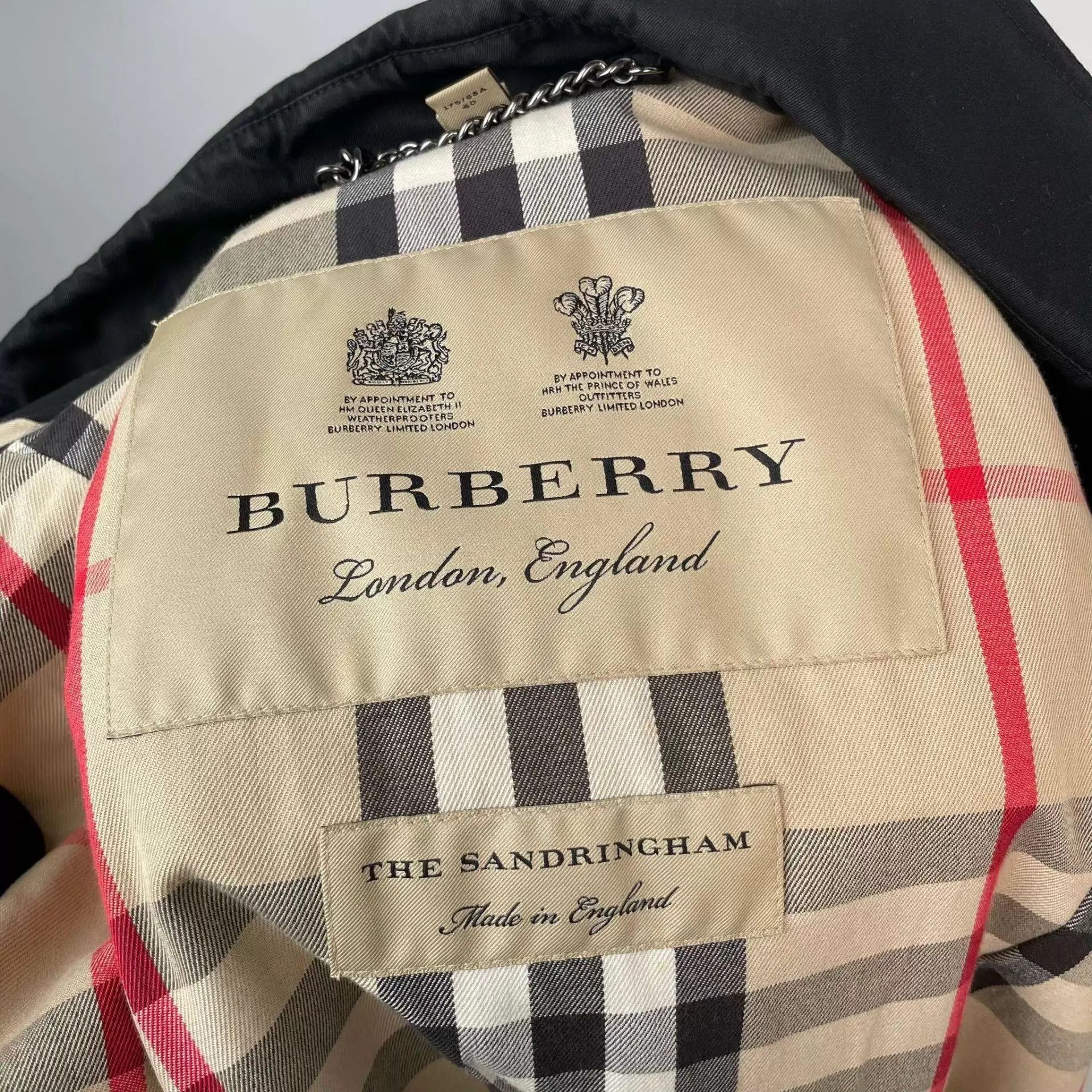 Burberry Burberry Long Trench Coat Black Size M / US 6-8 / IT 42-44 - 4 Thumbnail