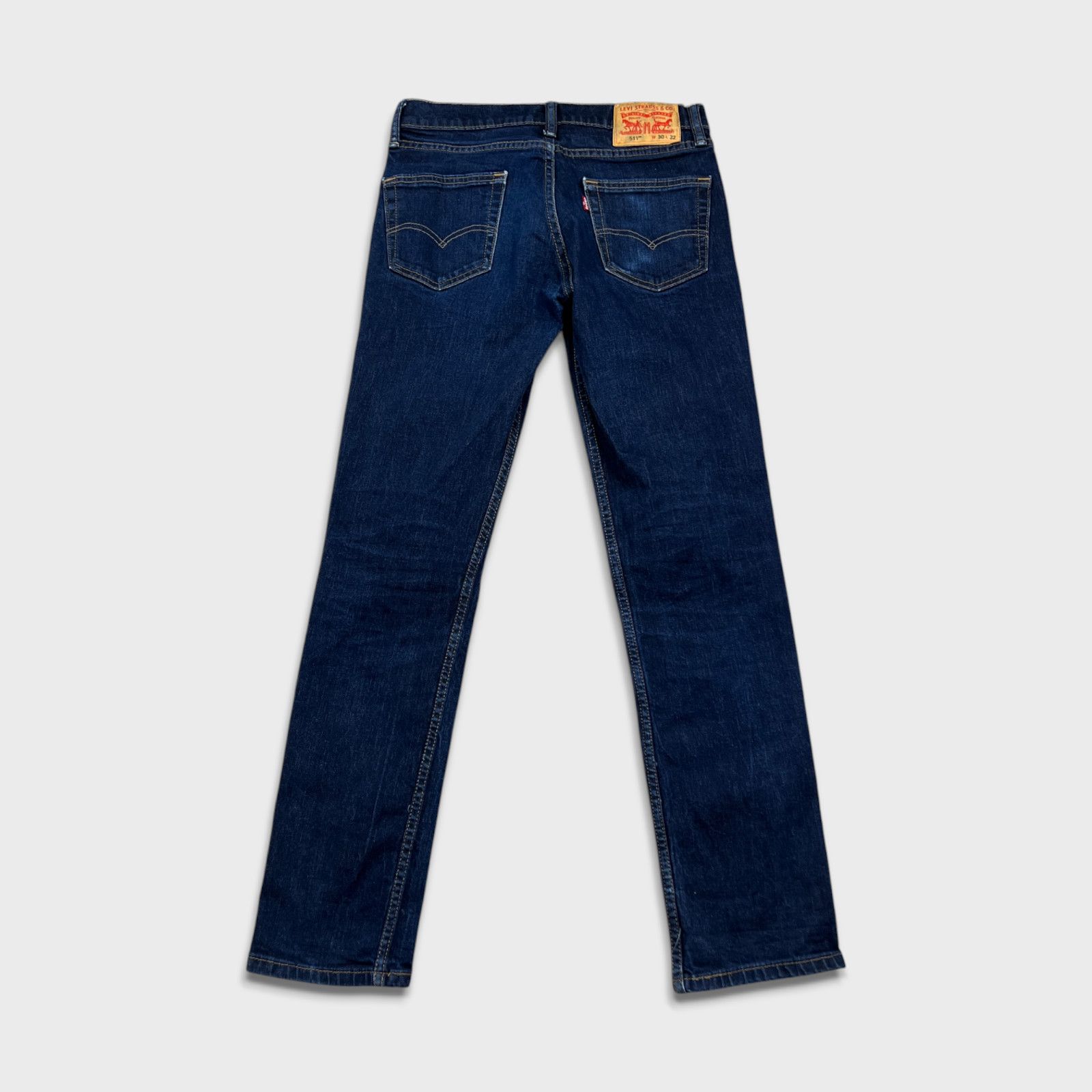 Levi's × Vintage Levi's 511 Jeans 30x32 Slim Fit Faded American Denim Pants Size US 31 - 5 Thumbnail